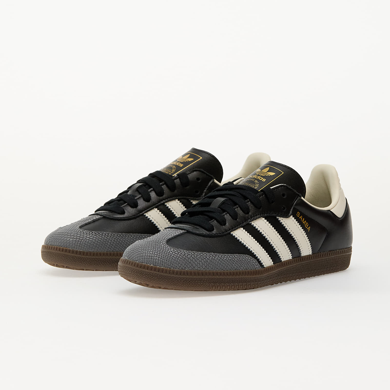 Zapatillas mujer adidas Samba Og W Core Black/ Off White/ Gold Metallic