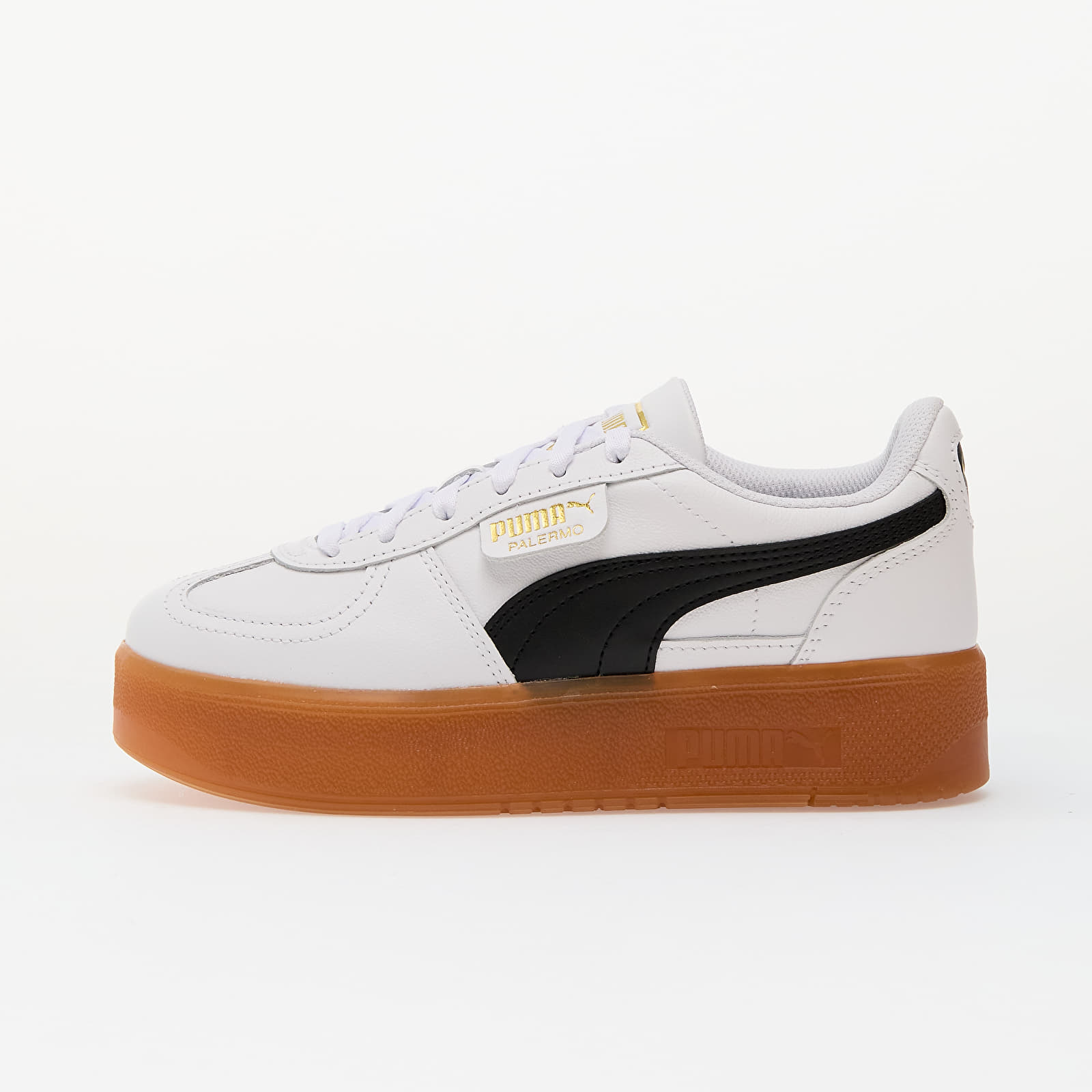 Naiste tossud ja kingad Puma Palermo Elevata Lth Wns Puma White-Gum
