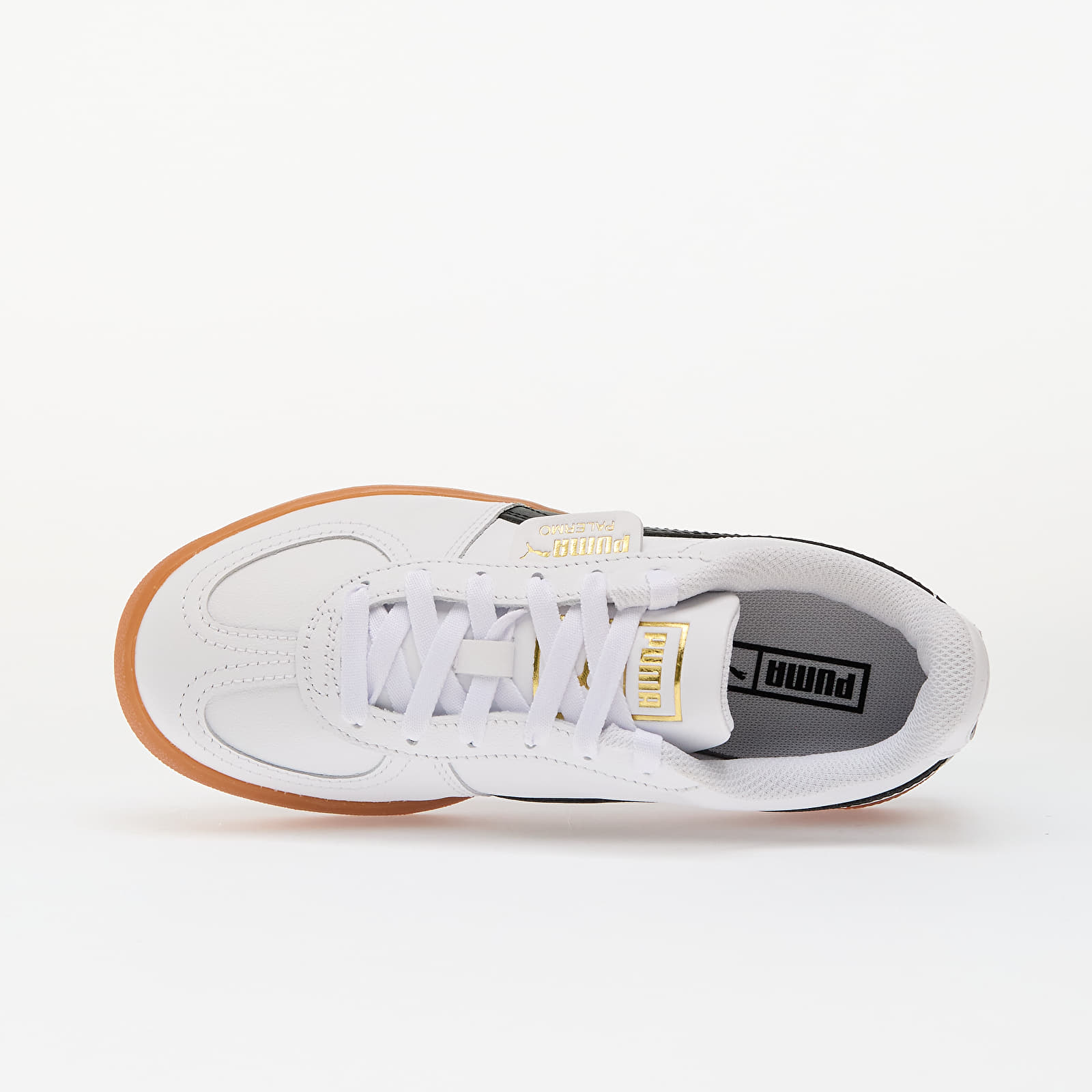 Naiste tossud ja kingad Puma Palermo Elevata Lth Wns Puma White-Gum