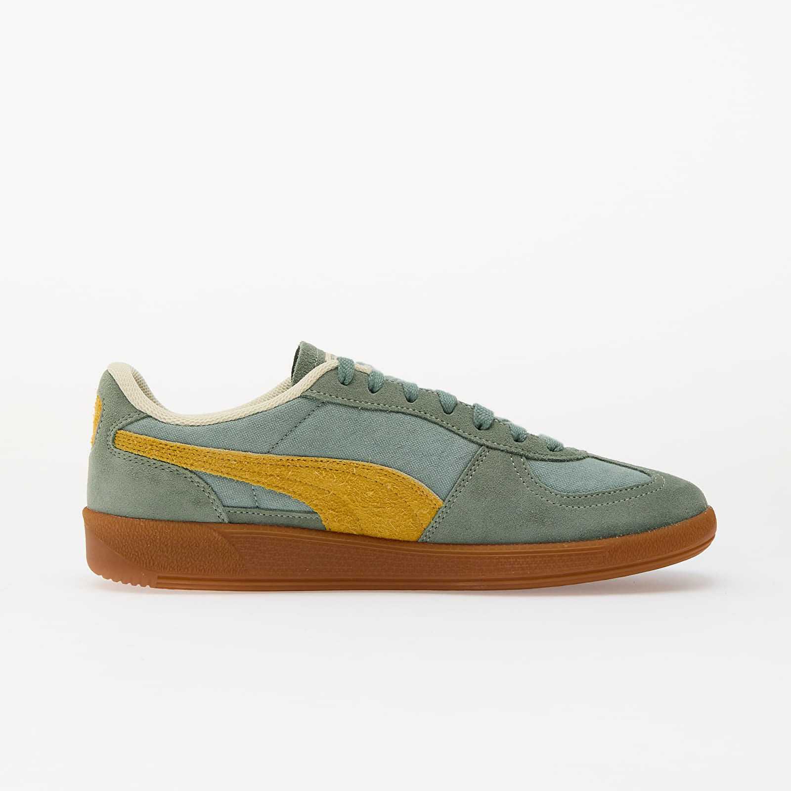Meeste tossud ja kingad Puma Palermo Weathered Green Moon-Sunny Yellow
