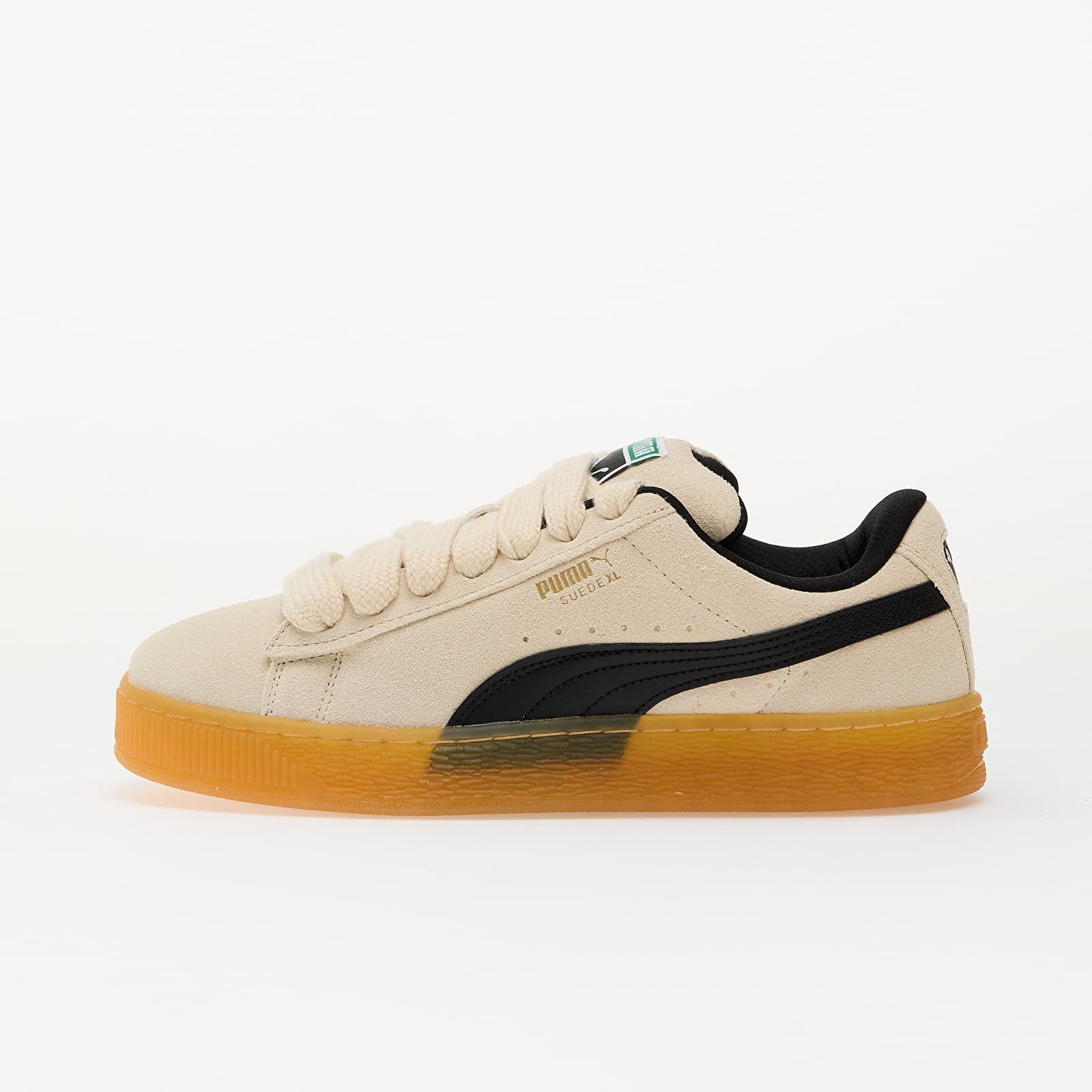 Men's sneakers and shoes Puma Suede XL Dark Risk Alpine Snow-Puma Black