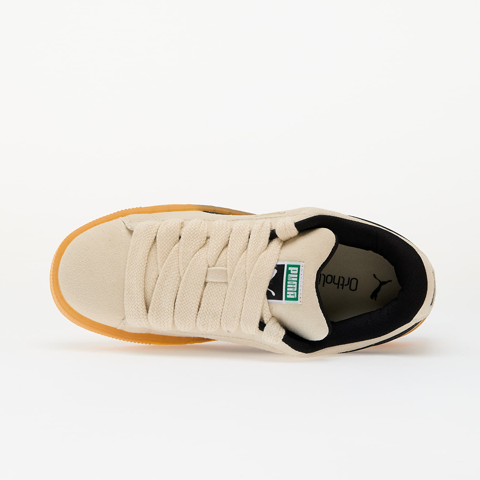 Men's sneakers and shoes Puma Suede XL Dark Risk Alpine Snow-Puma Black