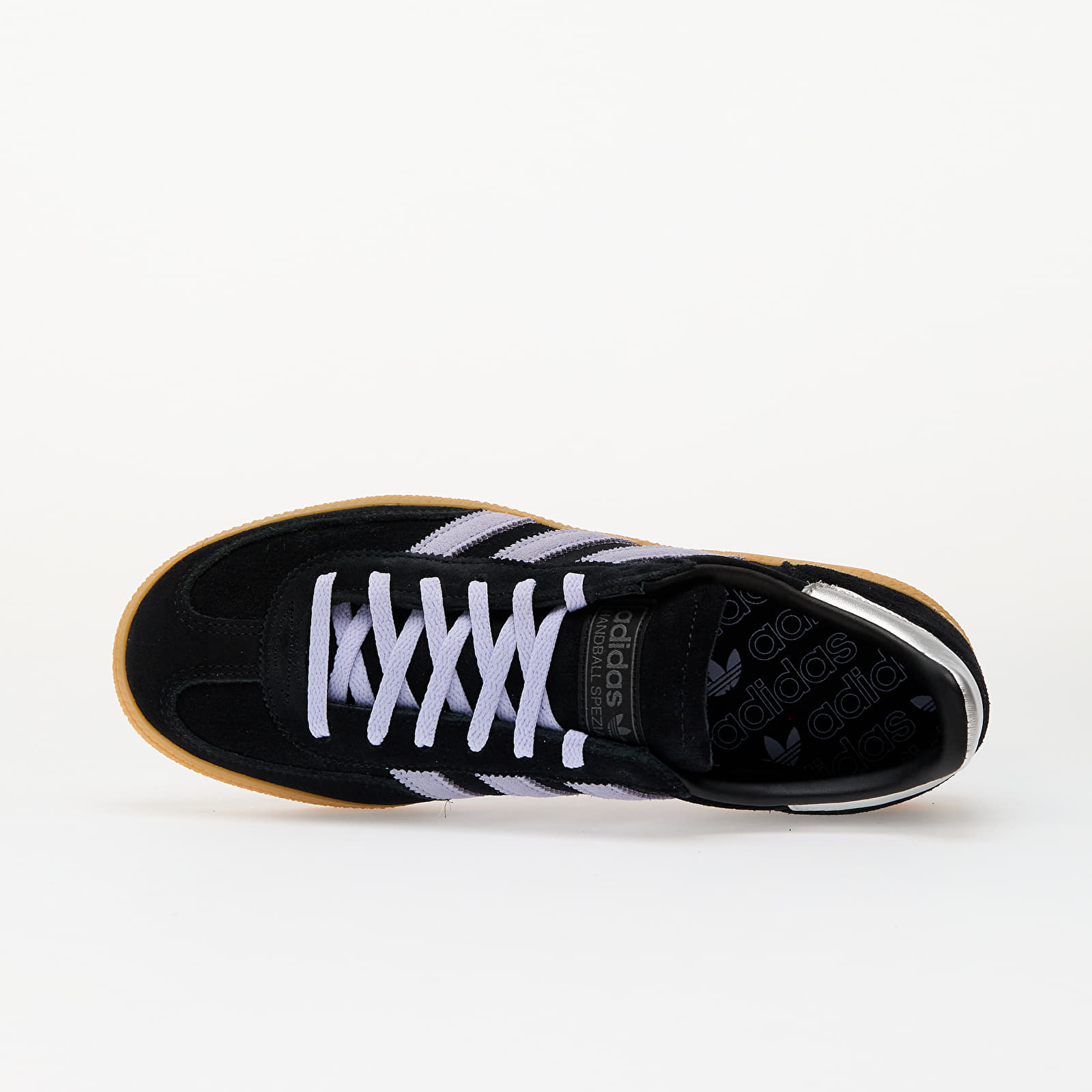 Women's sneakers and shoes adidas Handball Spezial W Core Black/ Violet Tone/ Gum1