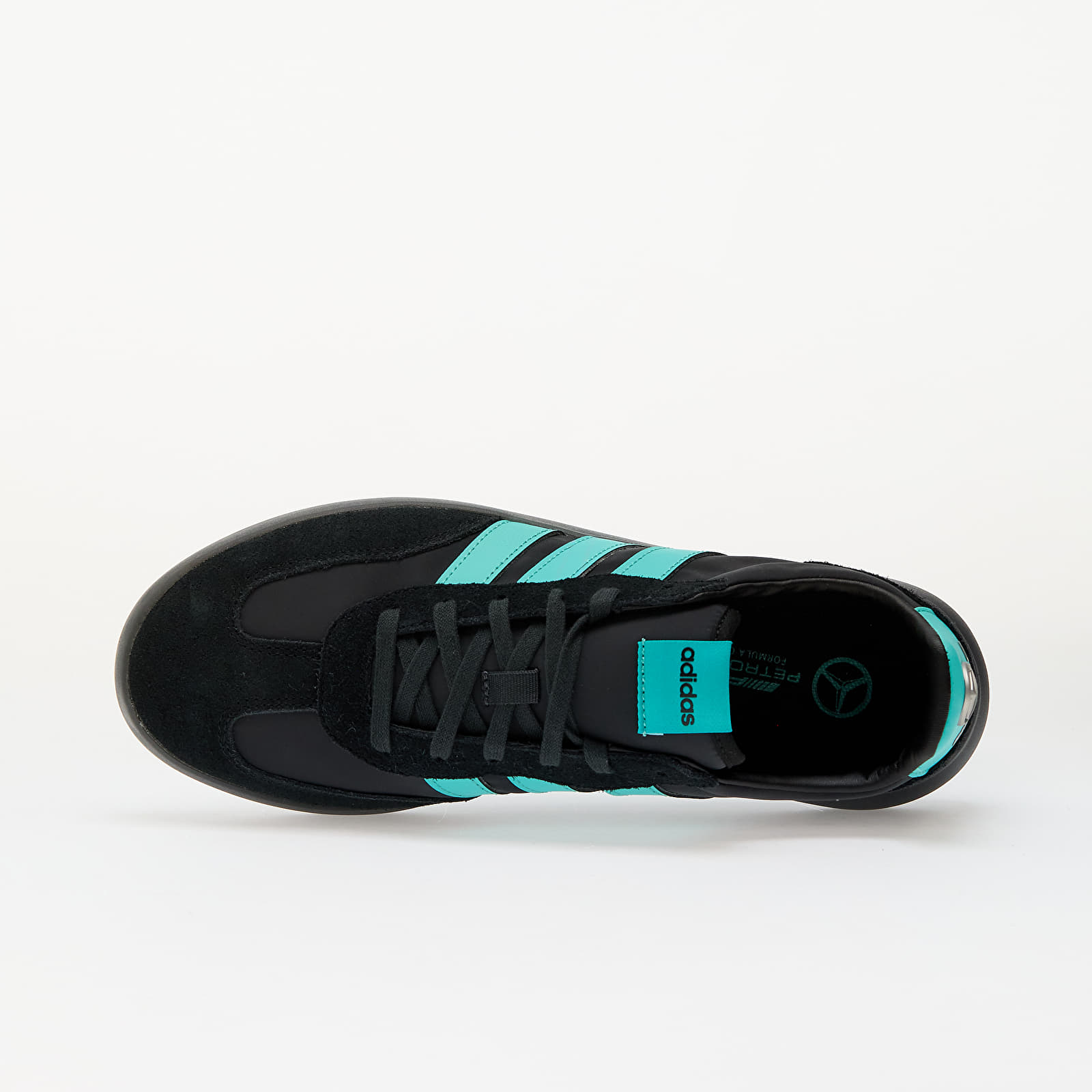 Men's sneakers and shoes adidas x Mercedes Amg Petronas Formula One Team Barreda Decode Carbon/ Semi Mint Rush/ Core Black