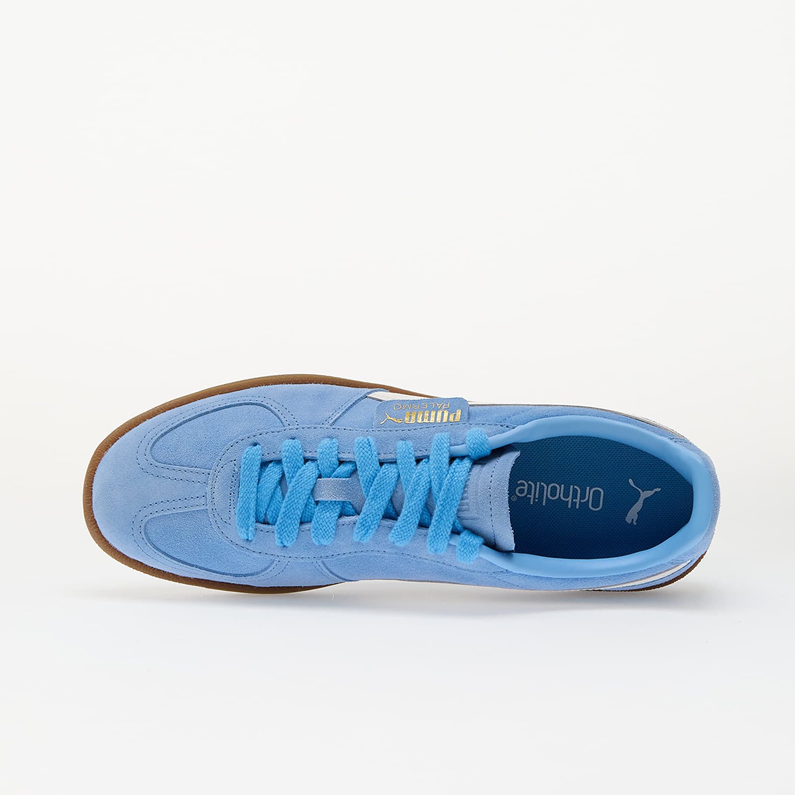 Meeste tossud ja kingad Puma Palermo Team Light Blue-Puma White