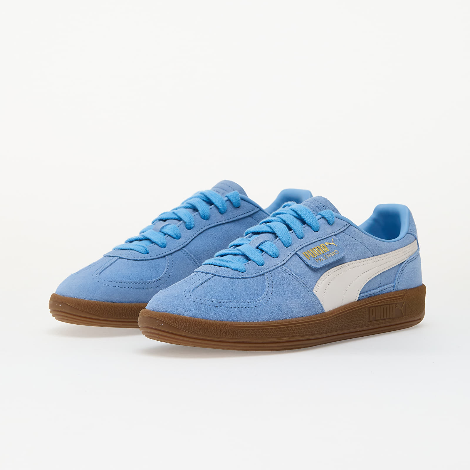 Meeste tossud ja kingad Puma Palermo Team Light Blue-Puma White