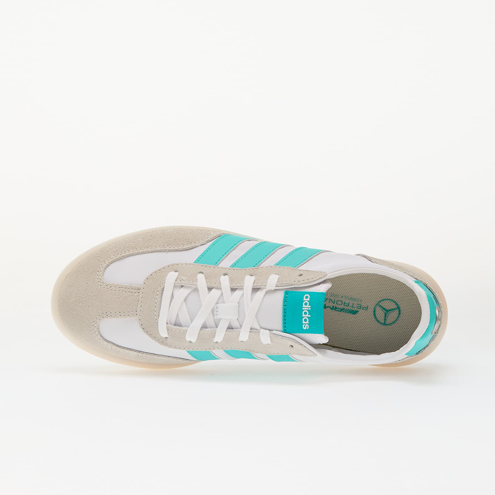 Meeste tossud ja kingad adidas x Mercedes Amg Petronas Formula One Team Barreda Decode Ftw White/ Semi Mint Rush/ Core White