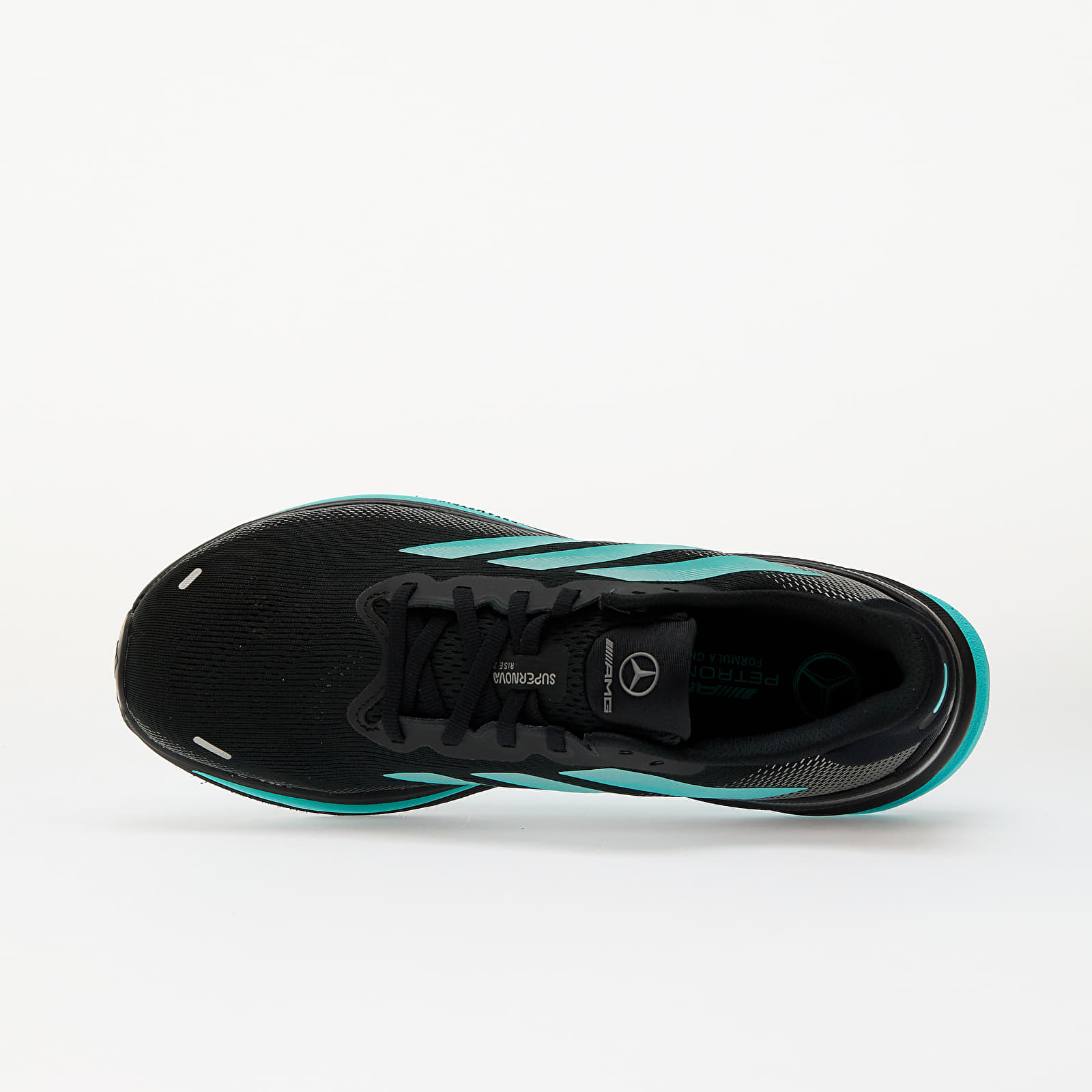 Pánské tenisky a boty adidas x Mercedes Amg Petronas Formula One Team Supernova Rise M Core Black/ Core Black/ Semi Mint Rush
