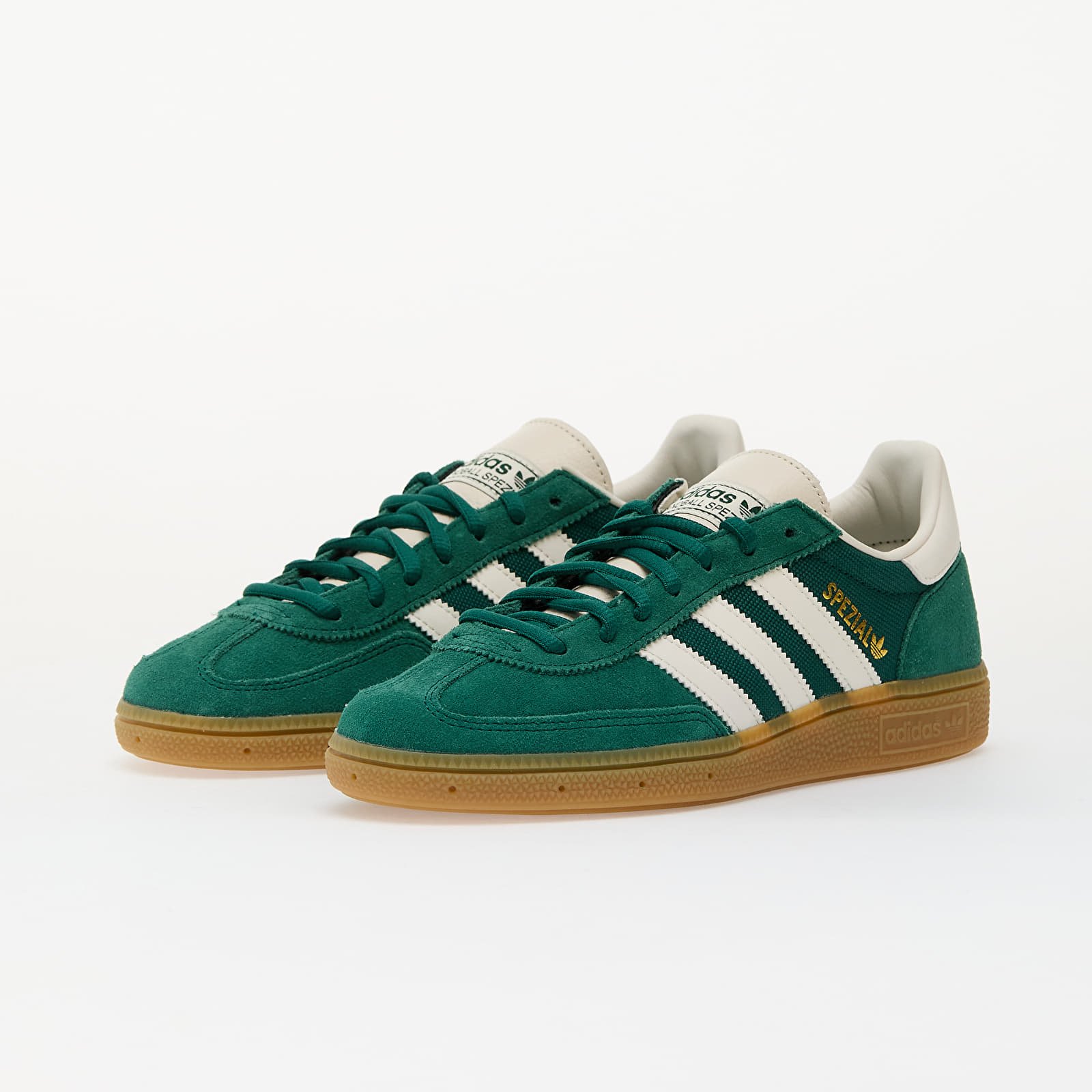 Herensneakers en -schoenen adidas Handball Spezial Collegiate Green/ Cloud White/ Core White