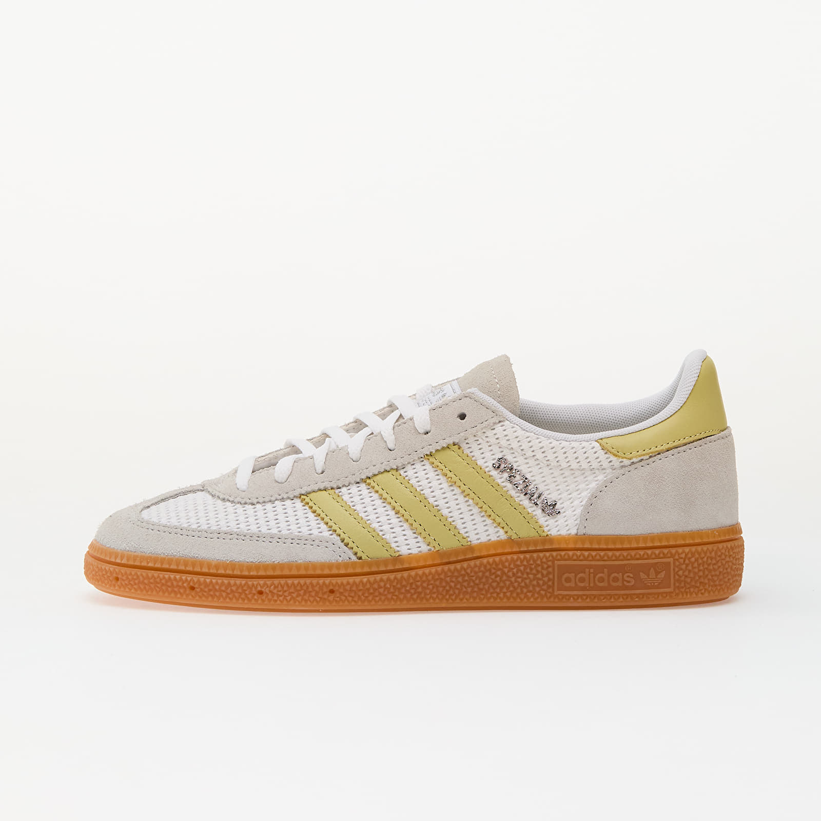 Women's sneakers and shoes adidas Handball Spezial W Ftw White/ Power Yellow/ Silver Metallic