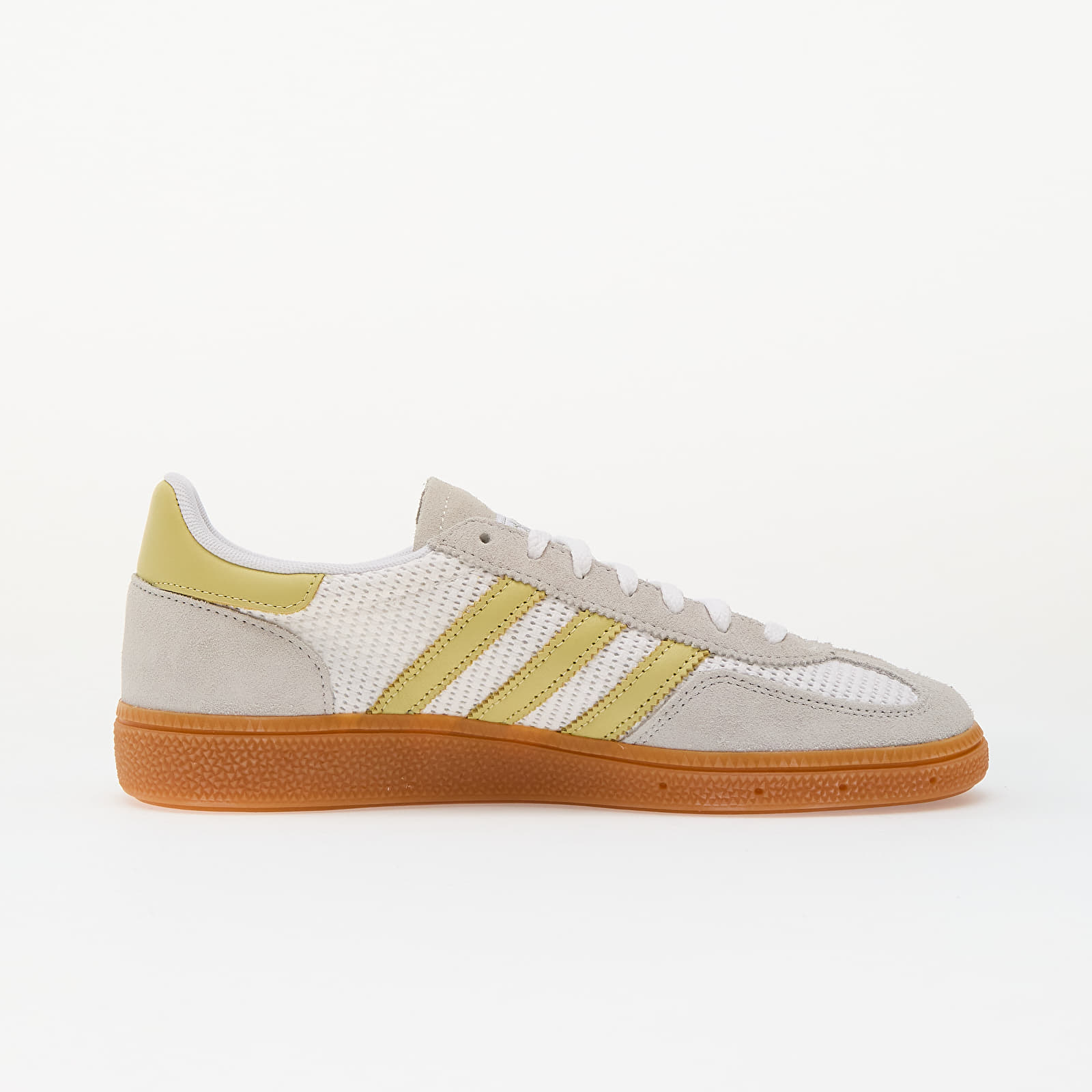Women's sneakers and shoes adidas Handball Spezial W Ftw White/ Power Yellow/ Silver Metallic