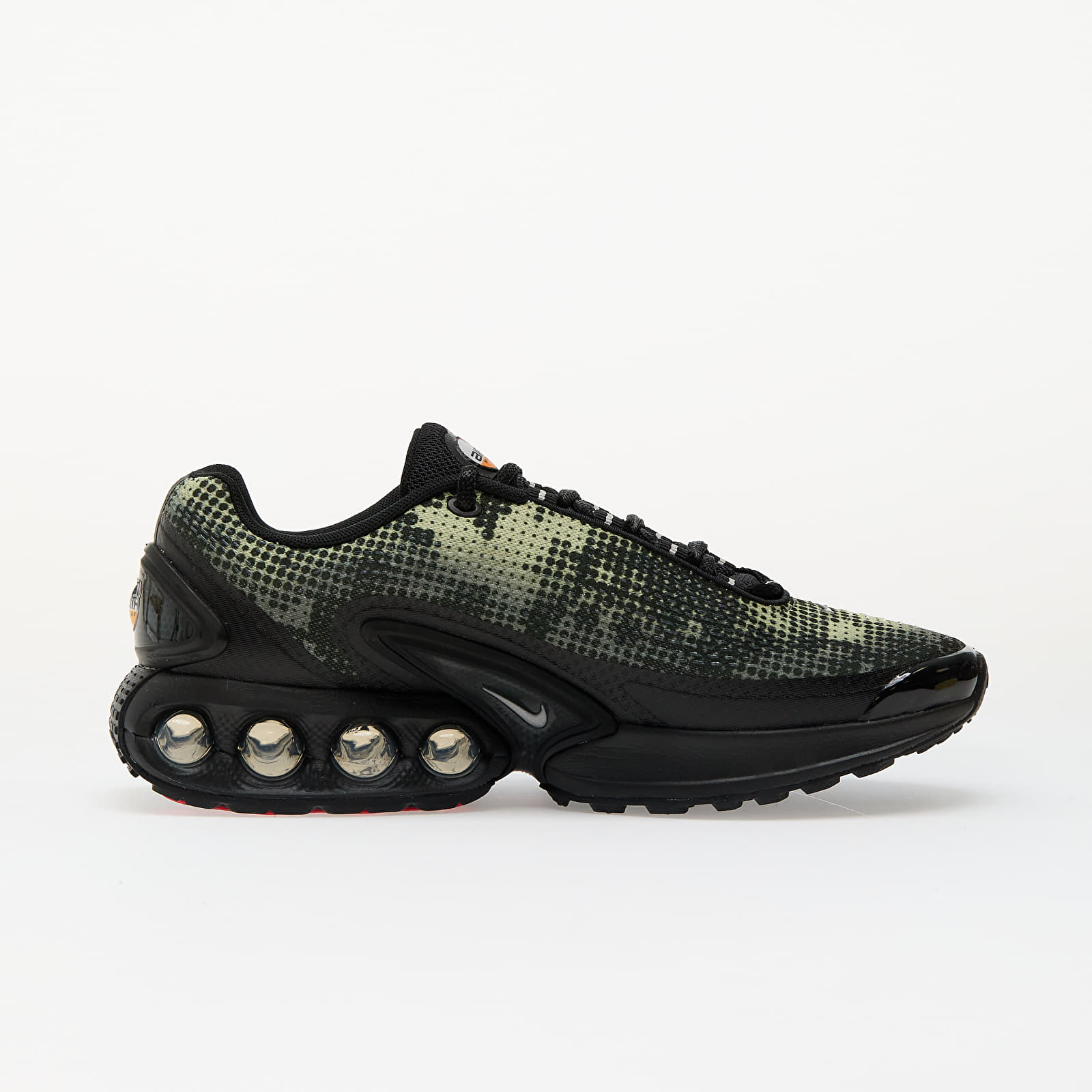 Herenschoenen Nike Air Max Dn Black/ Mtlc Silver-Olive Aura-Med Olive-Sequoia-Vivid Orange