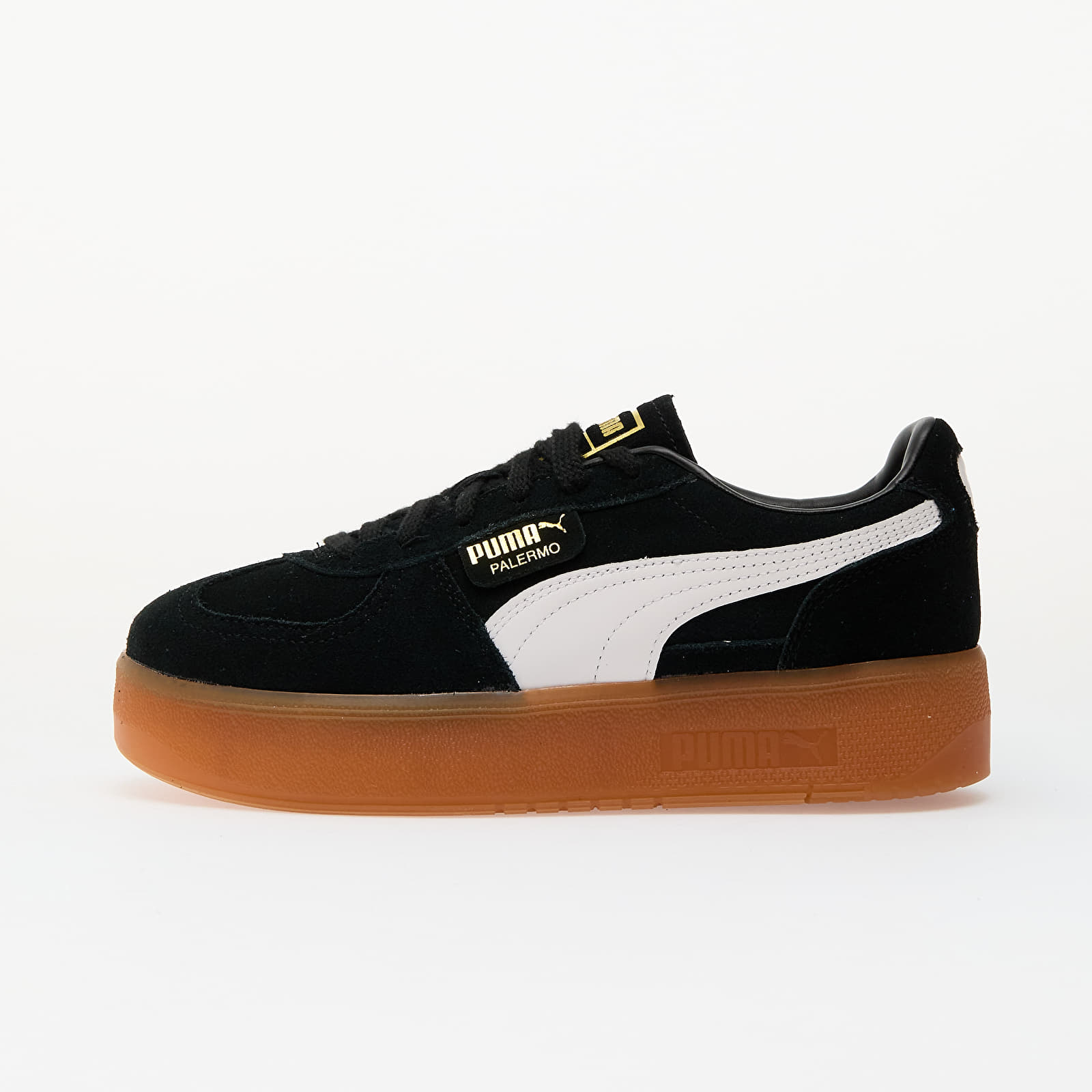 Women's sneakers and shoes Puma Palermo Elevata Wns Puma Black-Gum