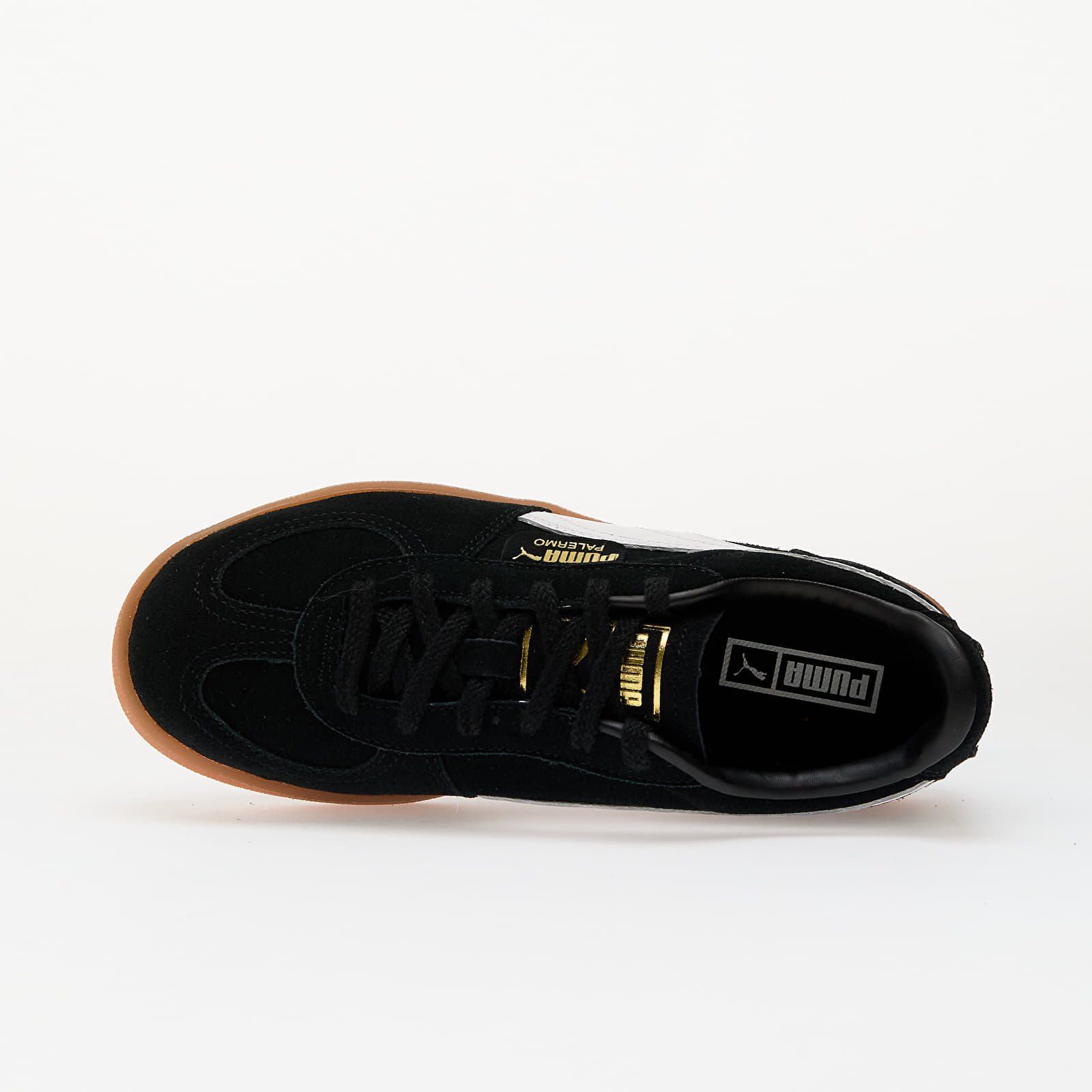 Women's sneakers and shoes Puma Palermo Elevata Wns Puma Black-Gum