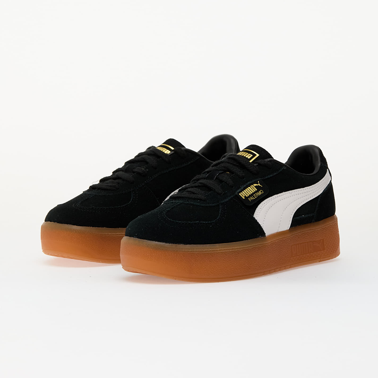 Women's sneakers and shoes Puma Palermo Elevata Wns Puma Black-Gum