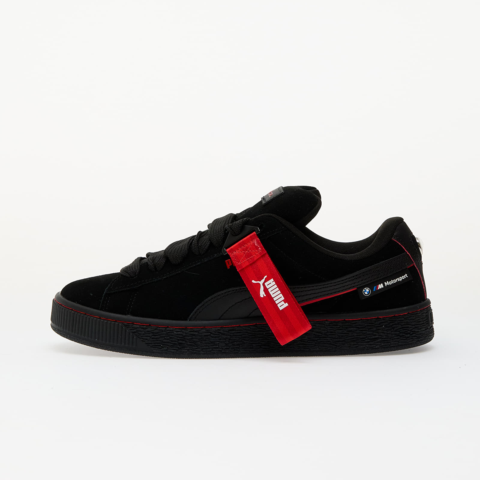 Meeste tossud ja kingad Puma x BMW M Motorsport Suede XL Puma Black-Pop Red