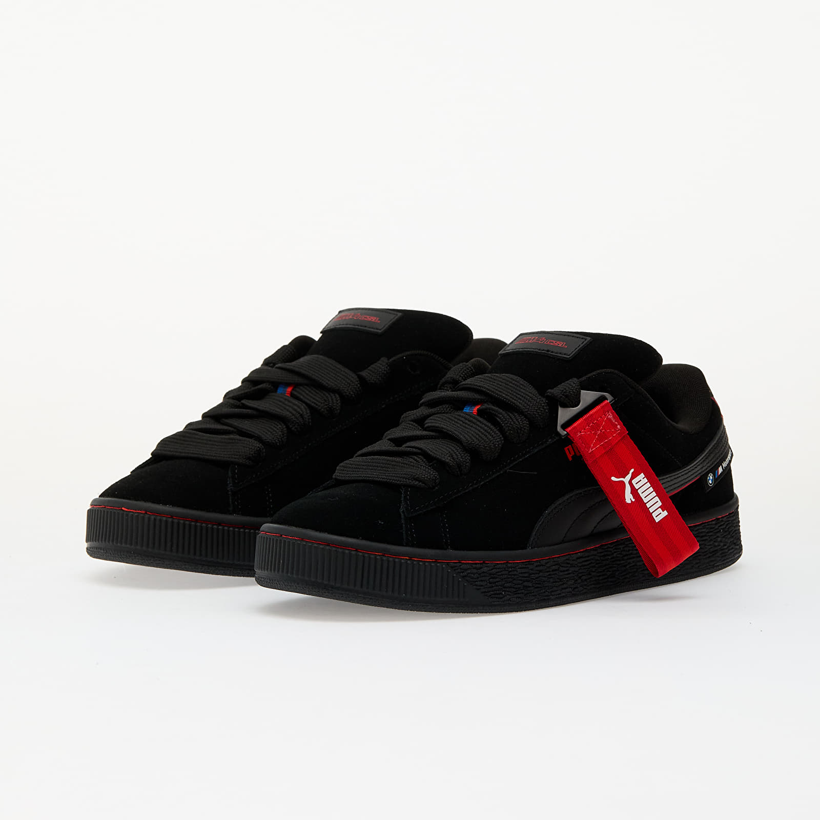 Meeste tossud ja kingad Puma x BMW M Motorsport Suede XL Puma Black-Pop Red