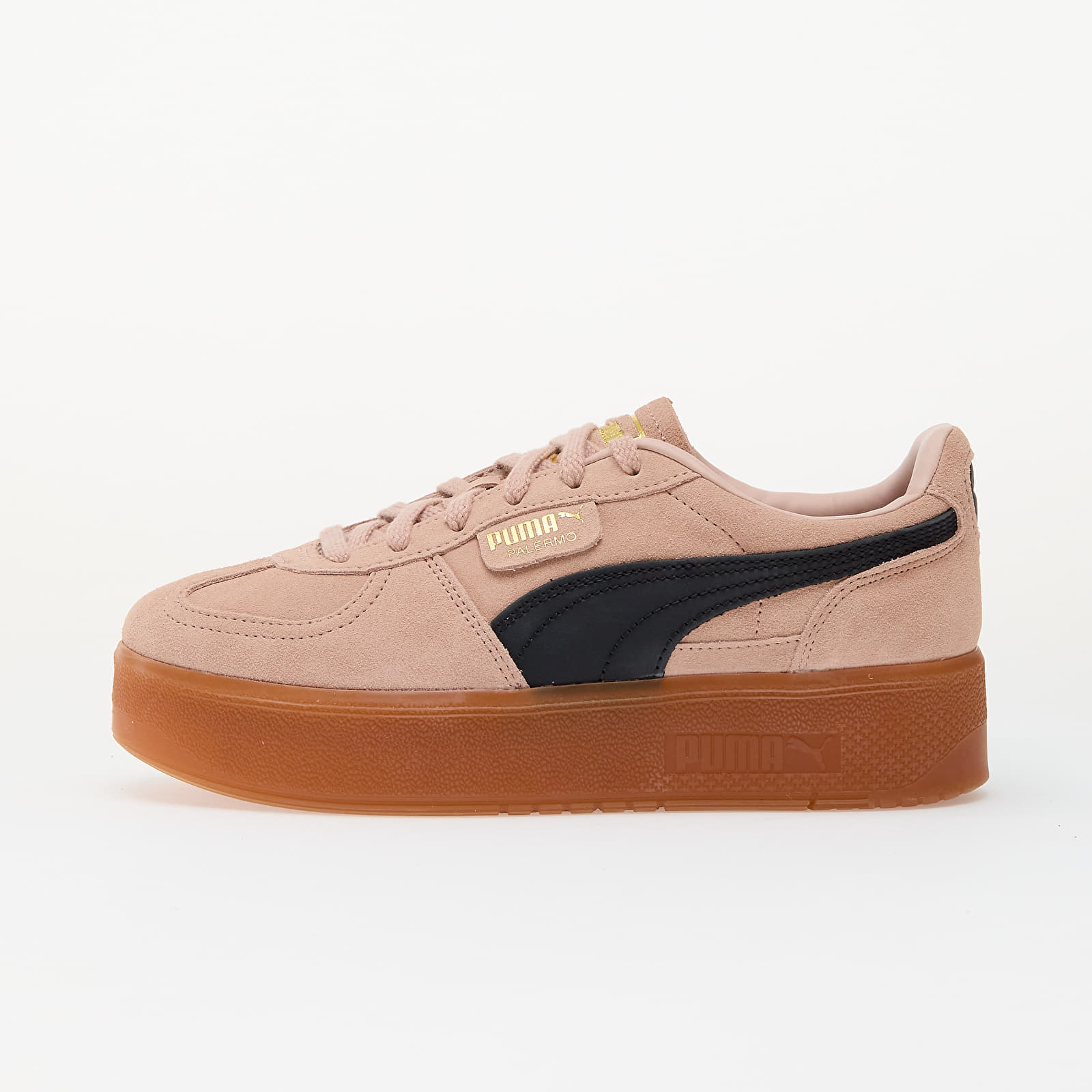 Women's sneakers and shoes Puma Palermo Elevata Wns Rose Quartz-Gum