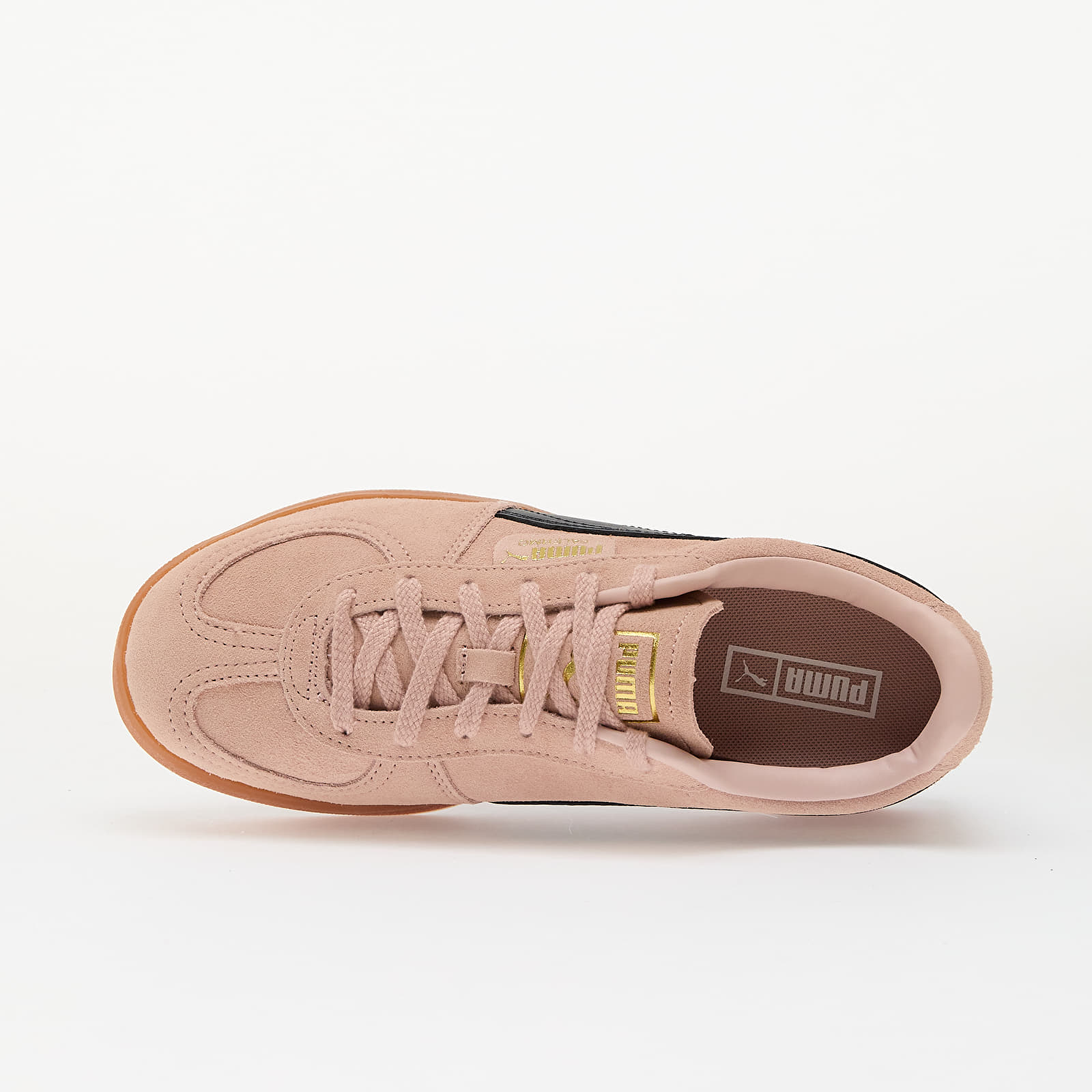 Women's sneakers and shoes Puma Palermo Elevata Wns Rose Quartz-Gum