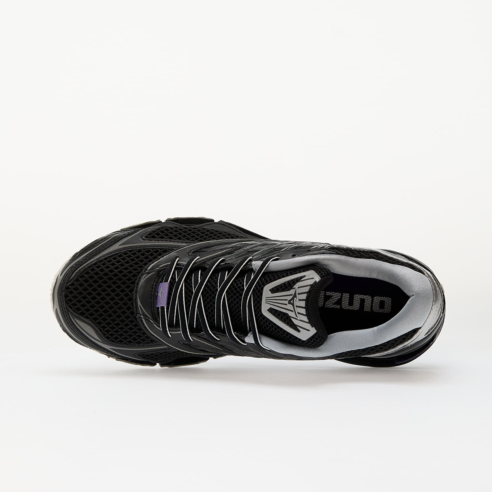 Men's sneakers and shoes Mizuno Wave Prophecy Ls Black/ Silver/ Purple Haze