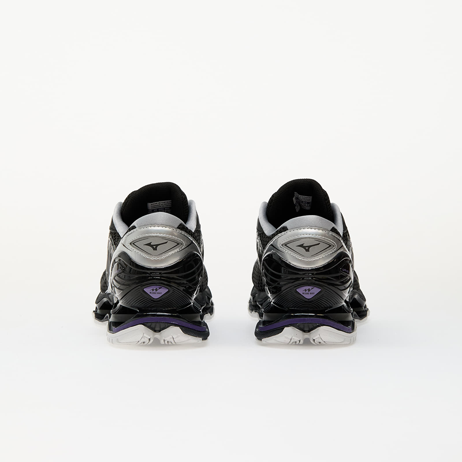Men's sneakers and shoes Mizuno Wave Prophecy Ls Black/ Silver/ Purple Haze