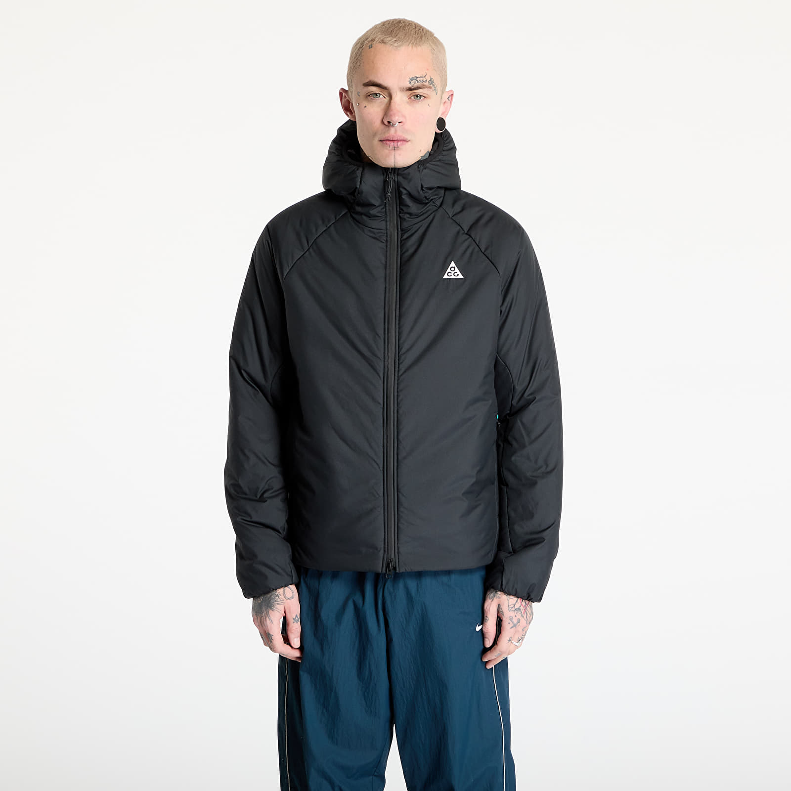 Herrenjacken Nike ACG "Rope De Dope" Men's Therma-FIT ADV PrimaLoft® Jacket Black/ Black/ Black/ Summit White