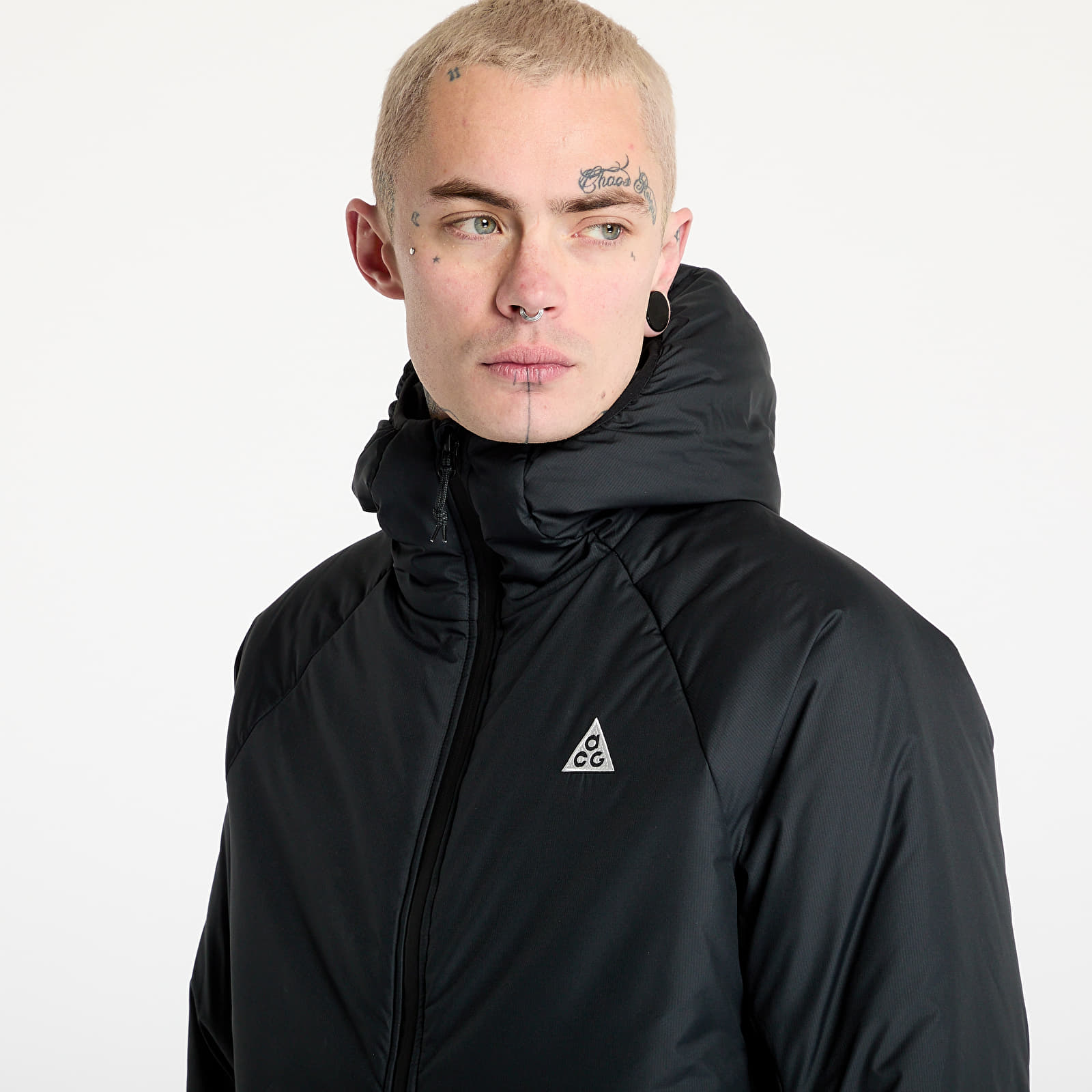Herrenjacken Nike ACG "Rope De Dope" Men's Therma-FIT ADV PrimaLoft® Jacket Black/ Black/ Black/ Summit White