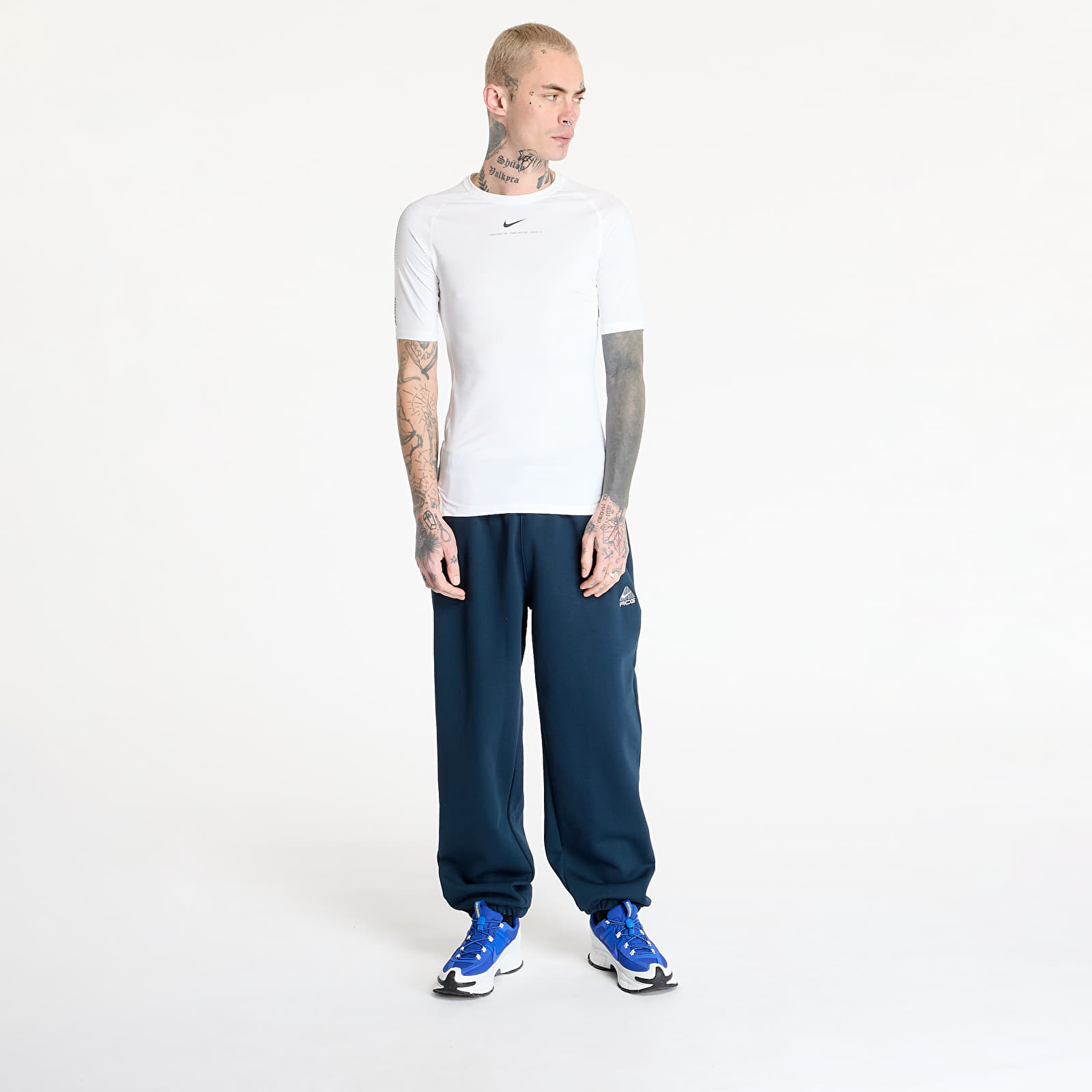 Pánské tepláky Nike ACG Therma-FIT Repel Tuff Fleece Lungs Pants Armory Navy/ Black/ Summit White/ Black