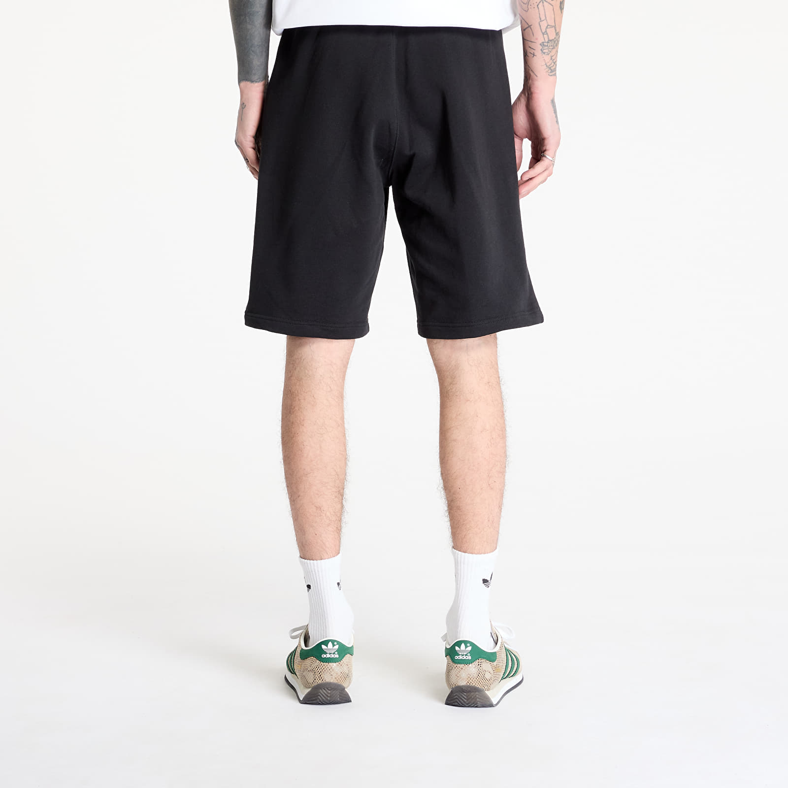 Pantalones cortos para hombre adidas Trefoil Essentials Shorts Black