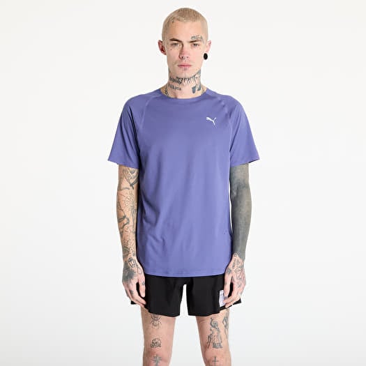 Tricou Puma M Run Cloudspun Tee Blue Crystal