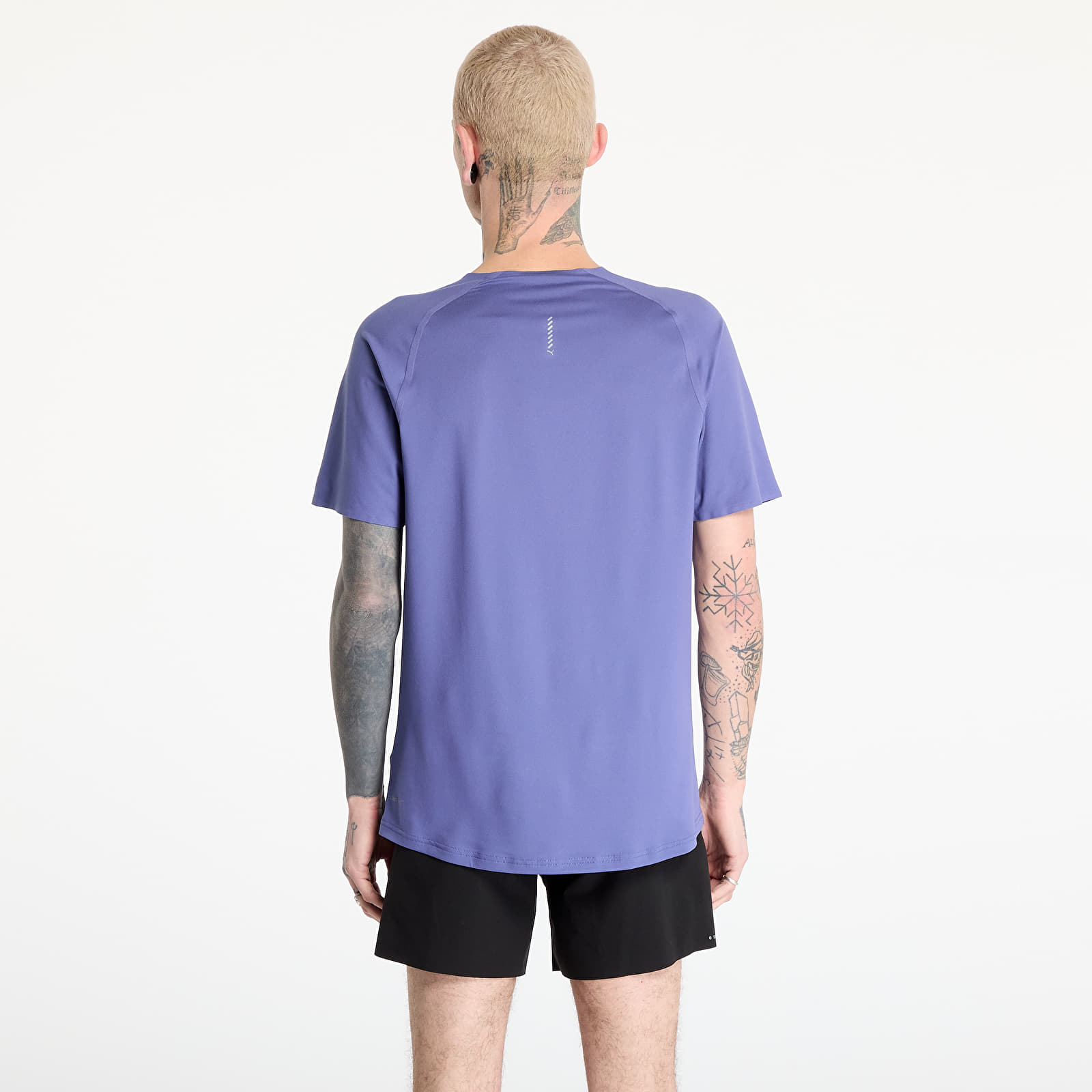 Moške majice Puma M Run Cloudspun Tee Blue Crystal
