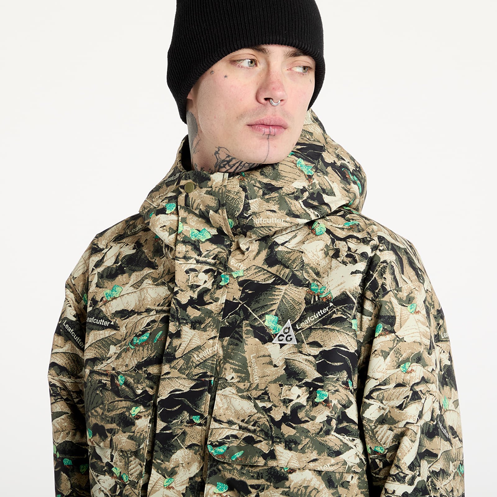 Herenjassen Nike ACG PrimaLoft® "Skull Peak" Men's Storm-FIT Full-Zip Jacket Parachute Beige/ Summit White