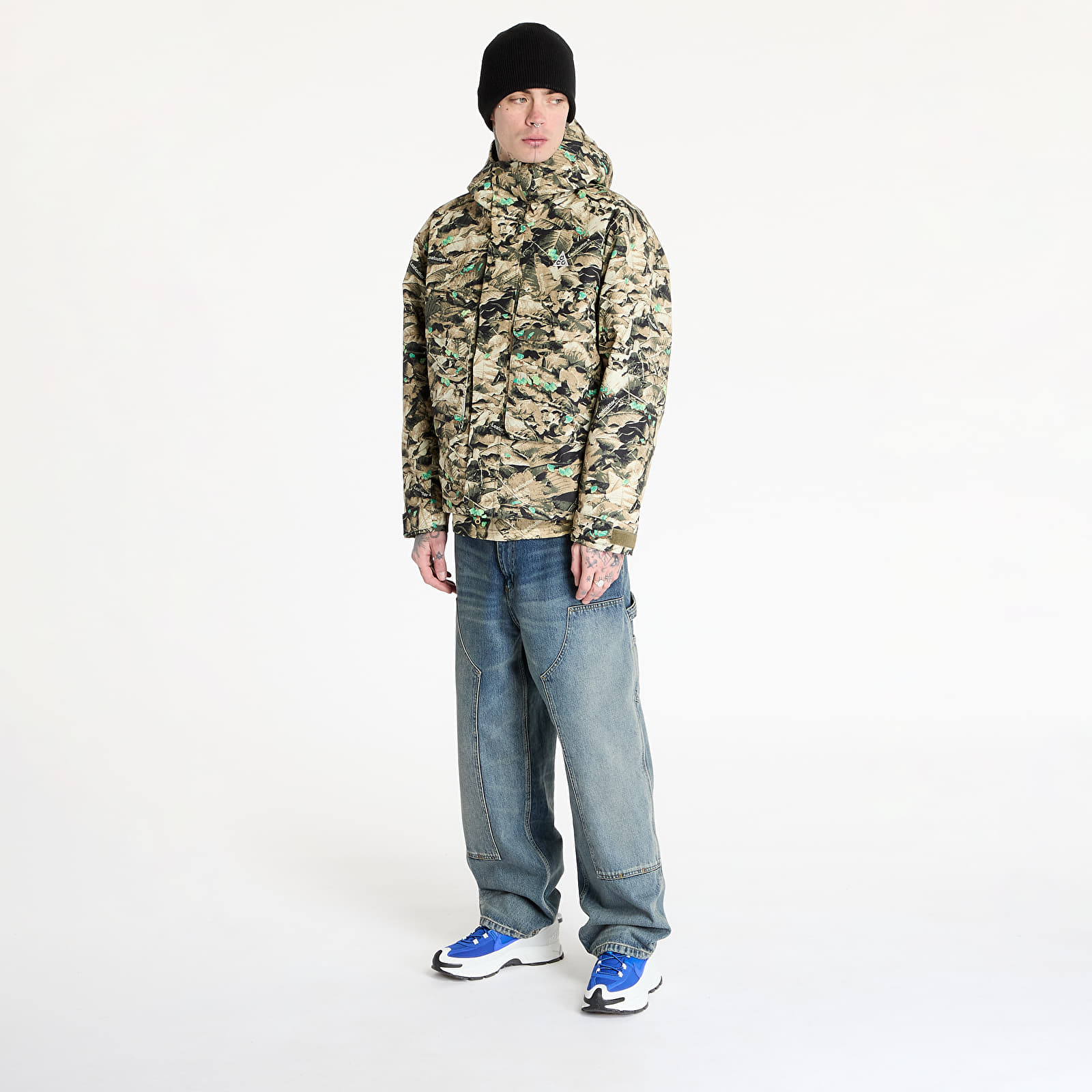 Herenjassen Nike ACG PrimaLoft® "Skull Peak" Men's Storm-FIT Full-Zip Jacket Parachute Beige/ Summit White