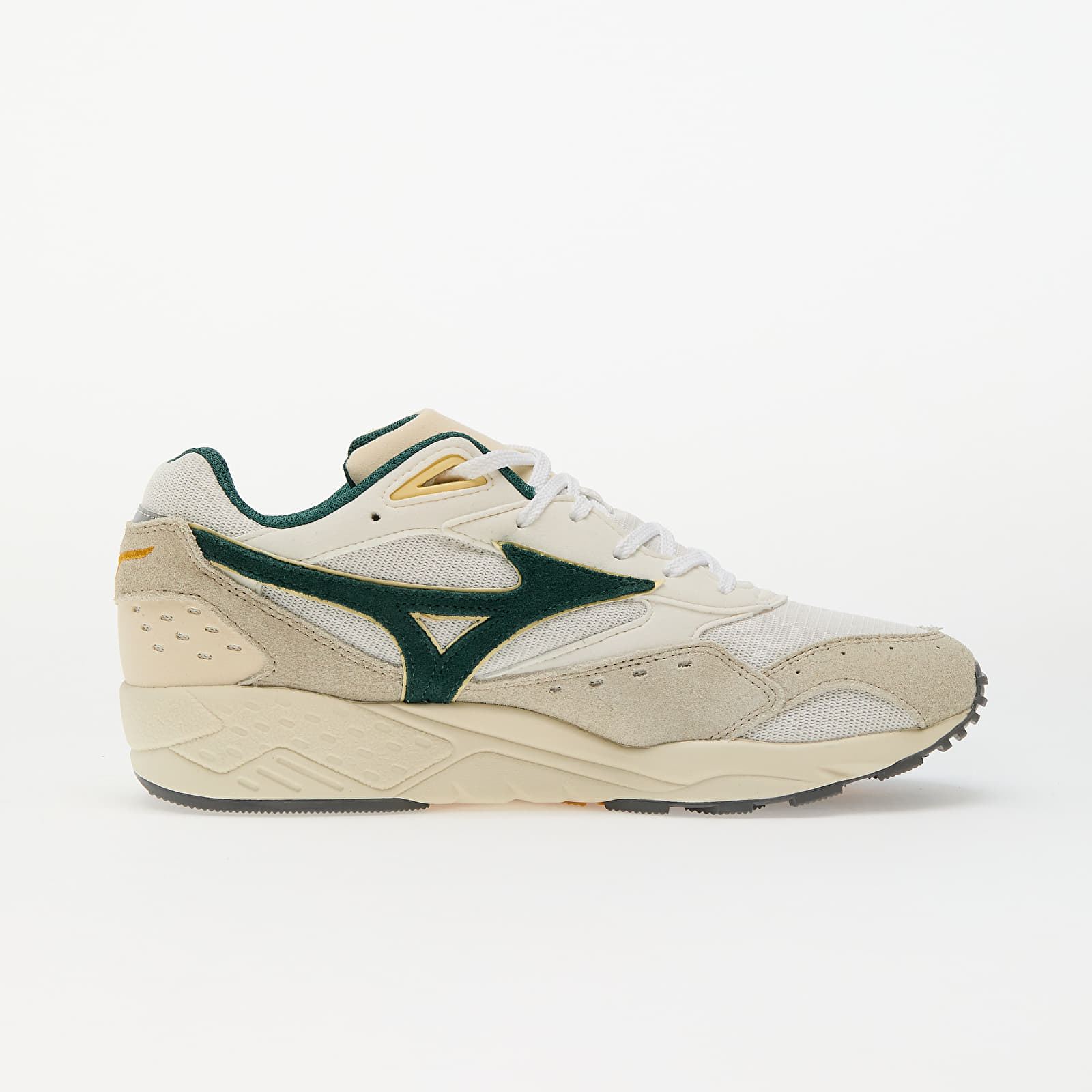 Men's sneakers and shoes Mizuno Contender Snow White/ BistroGreen/ SumSa