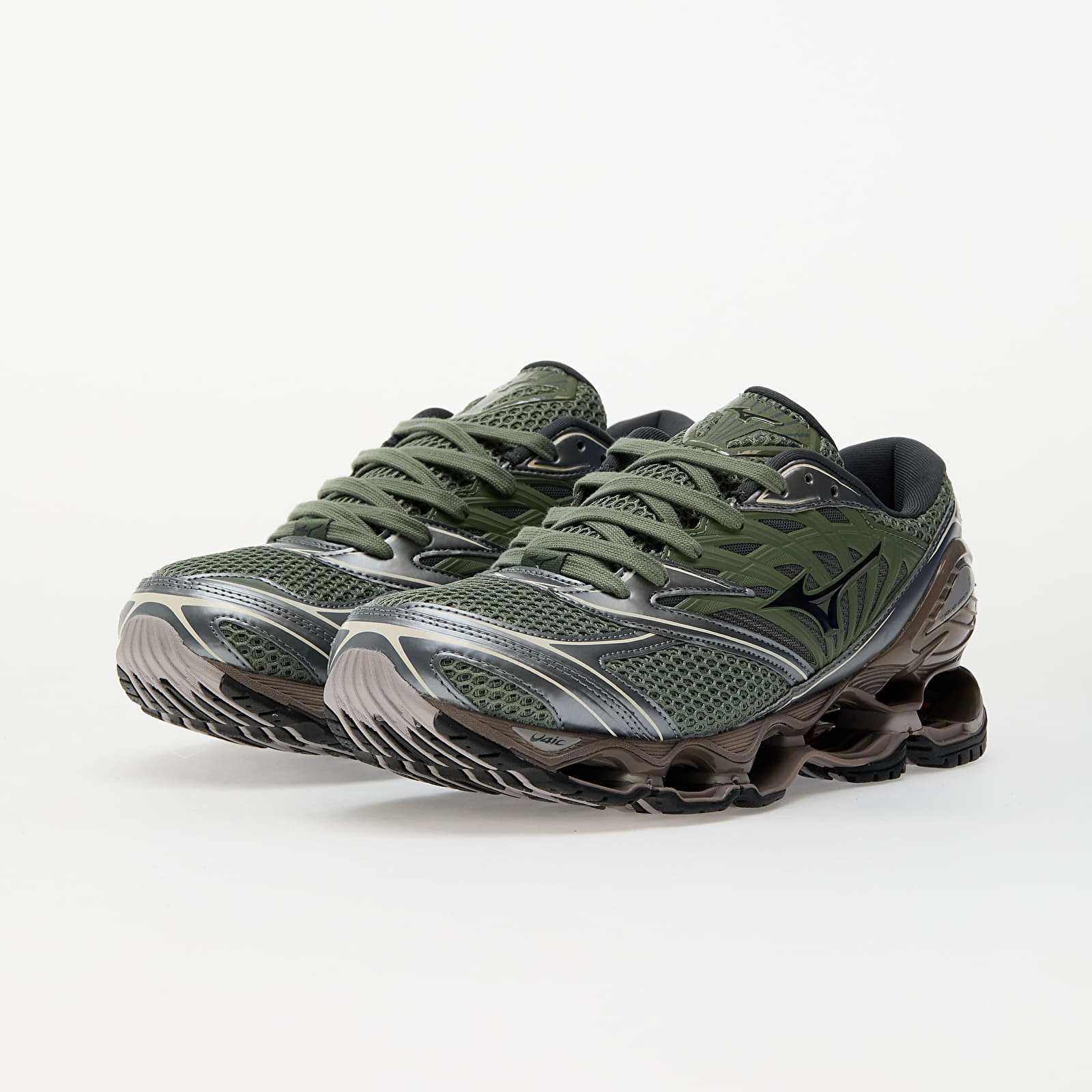 Pánské tenisky a boty Mizuno Wave Prophecy Ls Agave Green/ Black/ Iron