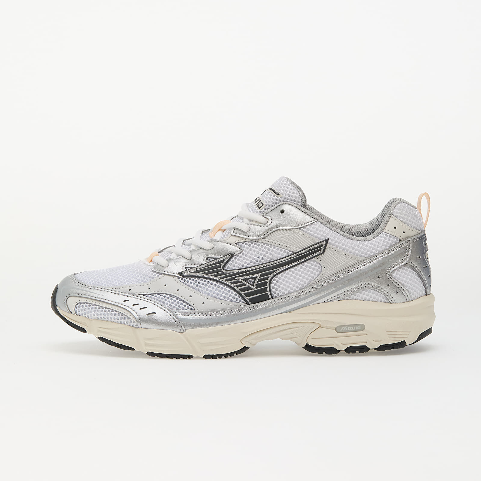 Joggesko og sko for menn Mizuno Mxr White/ Iron Gate/ Peach Purée