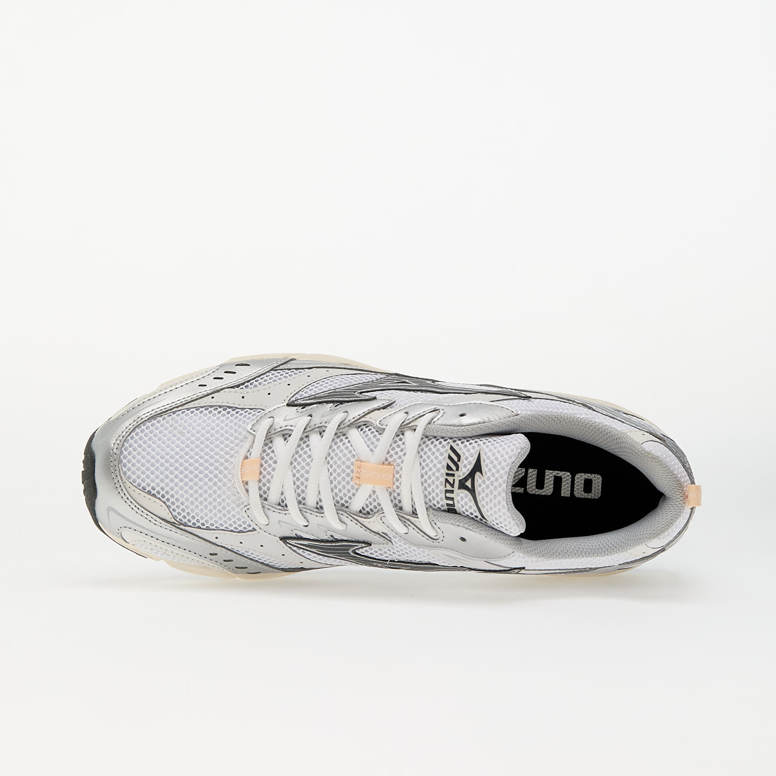 Joggesko og sko for menn Mizuno Mxr White/ Iron Gate/ Peach Purée