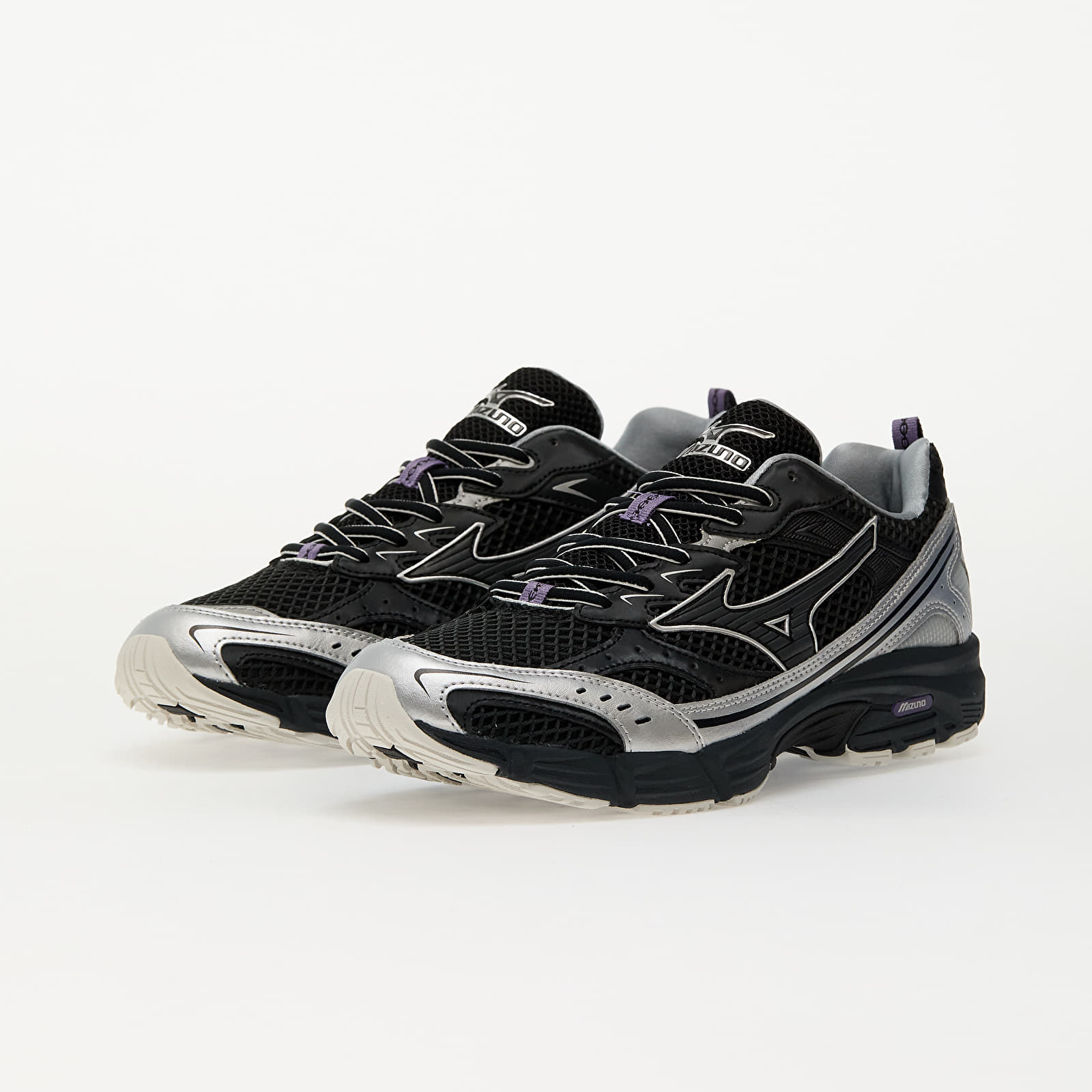 Men's sneakers and shoes Mizuno Mxr Black/ Black Sand/ Purple Haze