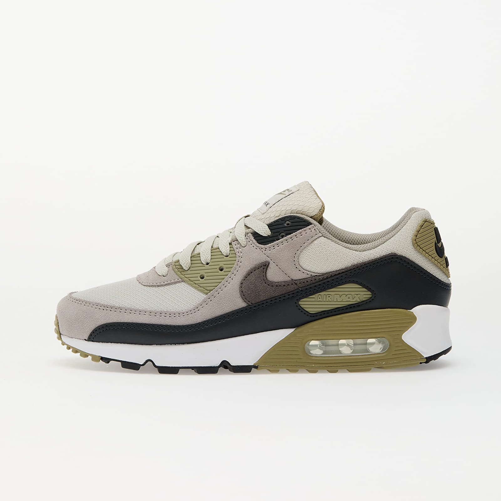 Pánské tenisky a boty Nike Air Max 90 Lt Bone/ Cave Stone-Neutral Olive-College Grey-Off Noir-White