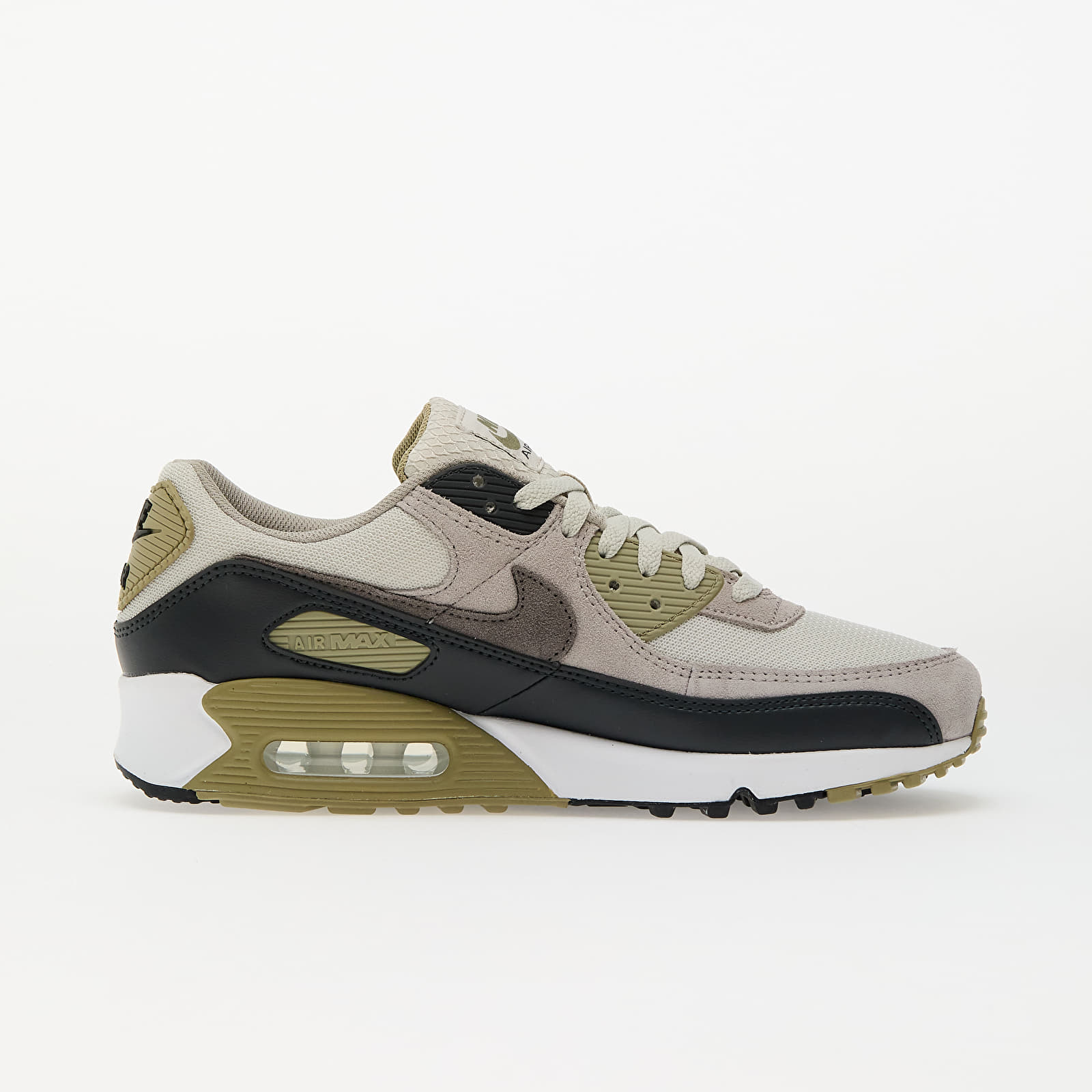 Pánské tenisky a boty Nike Air Max 90 Lt Bone/ Cave Stone-Neutral Olive-College Grey-Off Noir-White