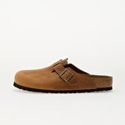 Birkenstock Boston Natural Leather Oiled Cognac