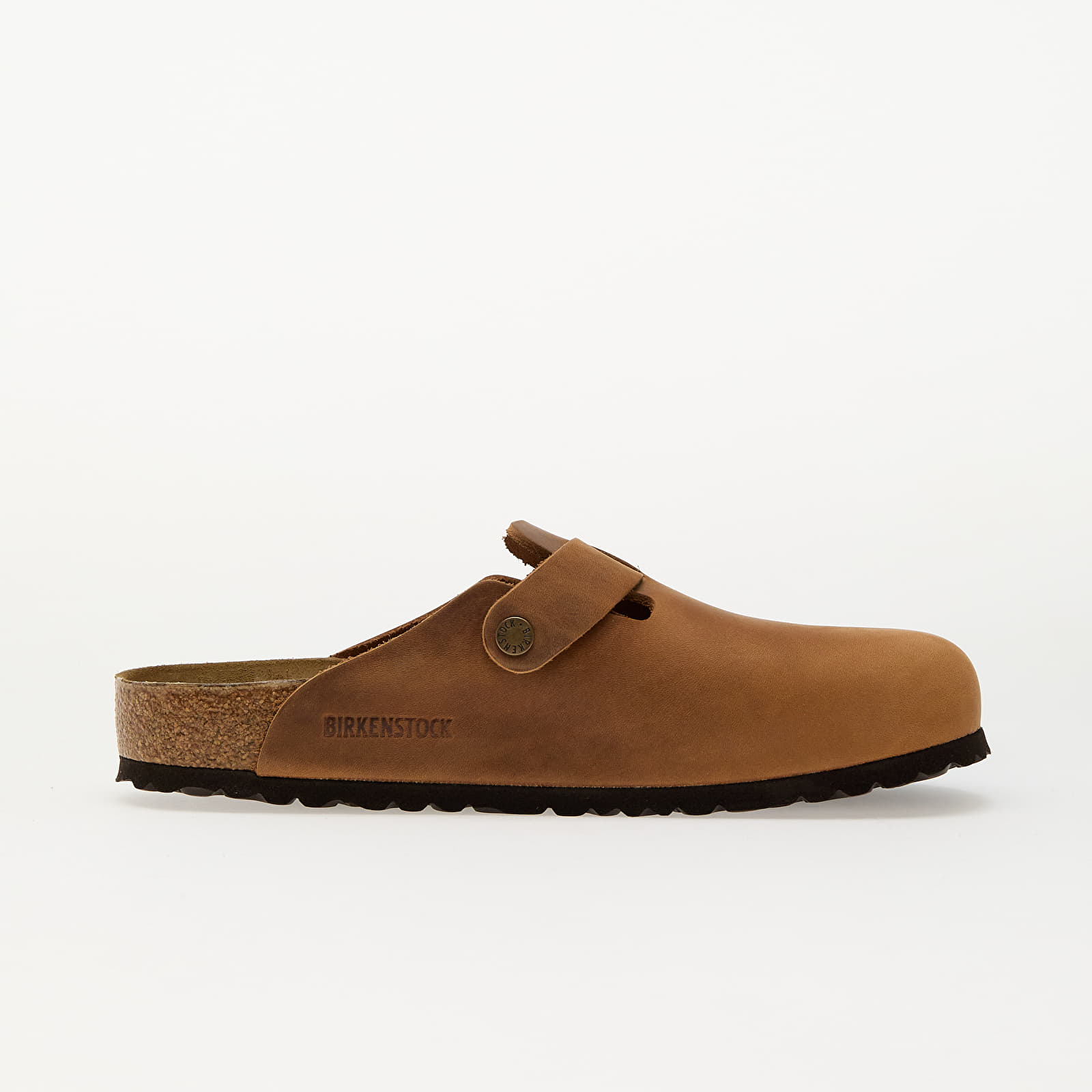 Men's sneakers and shoes Birkenstock Boston Natural Leather Oiled Cognac