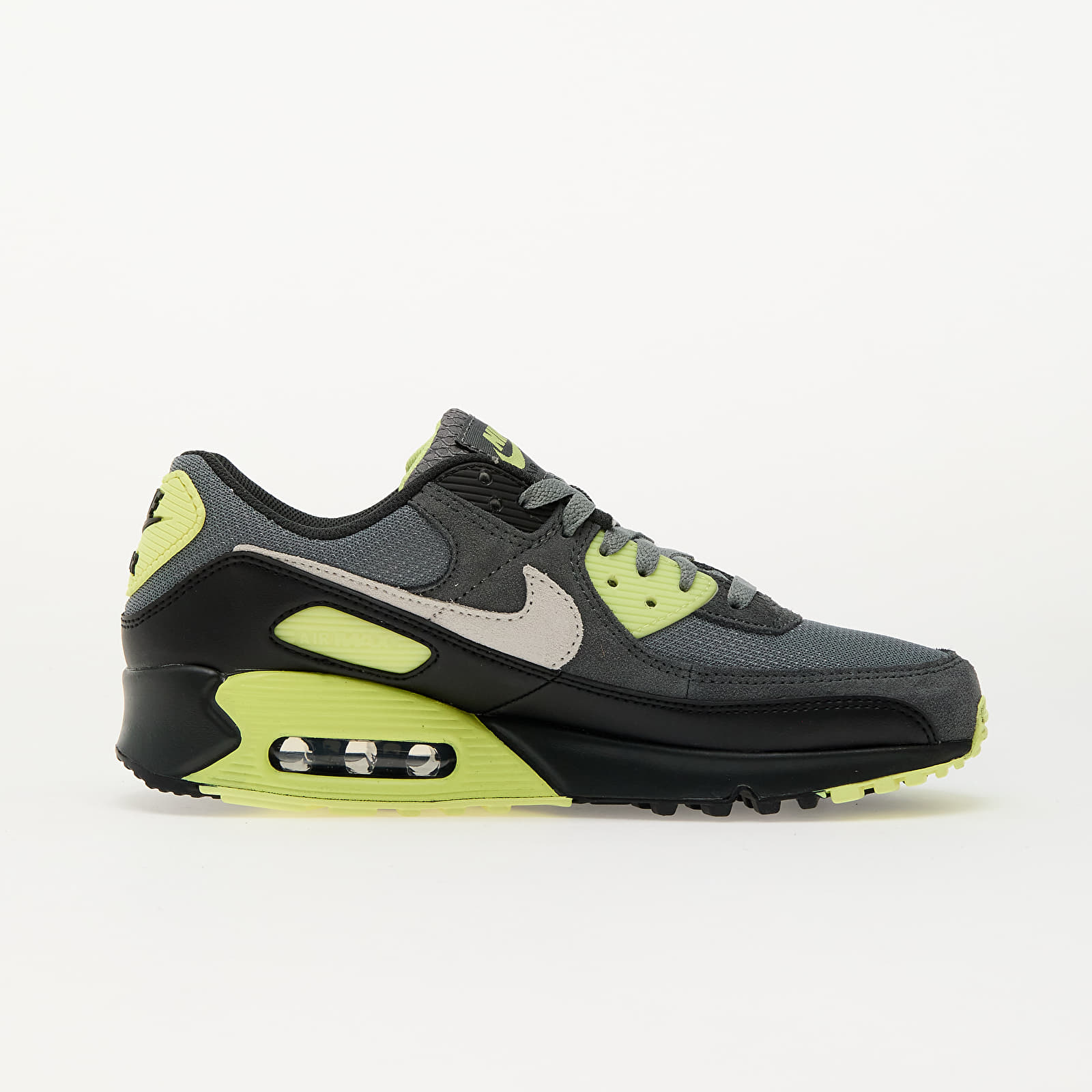 Meeste tossud ja kingad Nike Air Max 90 Smoke Grey/ Photon Dust-Lt Lemon Twist-Black-Dk Smoke Grey
