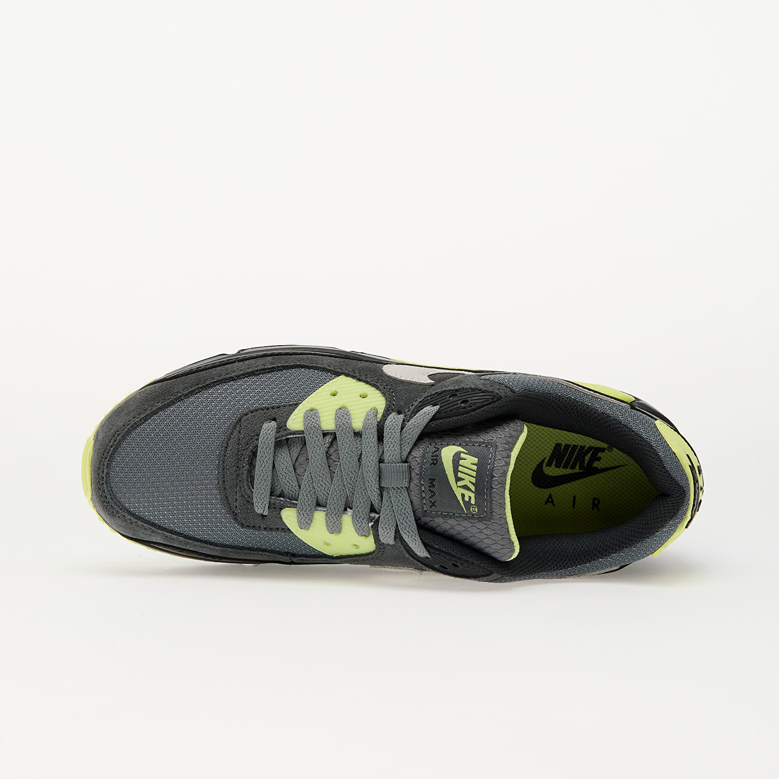 Meeste tossud ja kingad Nike Air Max 90 Smoke Grey/ Photon Dust-Lt Lemon Twist-Black-Dk Smoke Grey