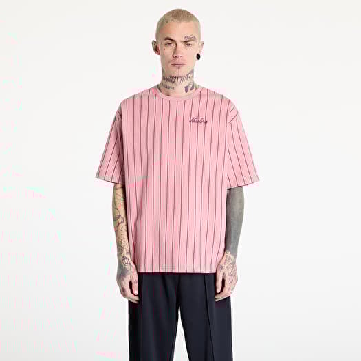T-shirt New Era Pinstripe Oversized T-Shirt UNISEX Dark Pink