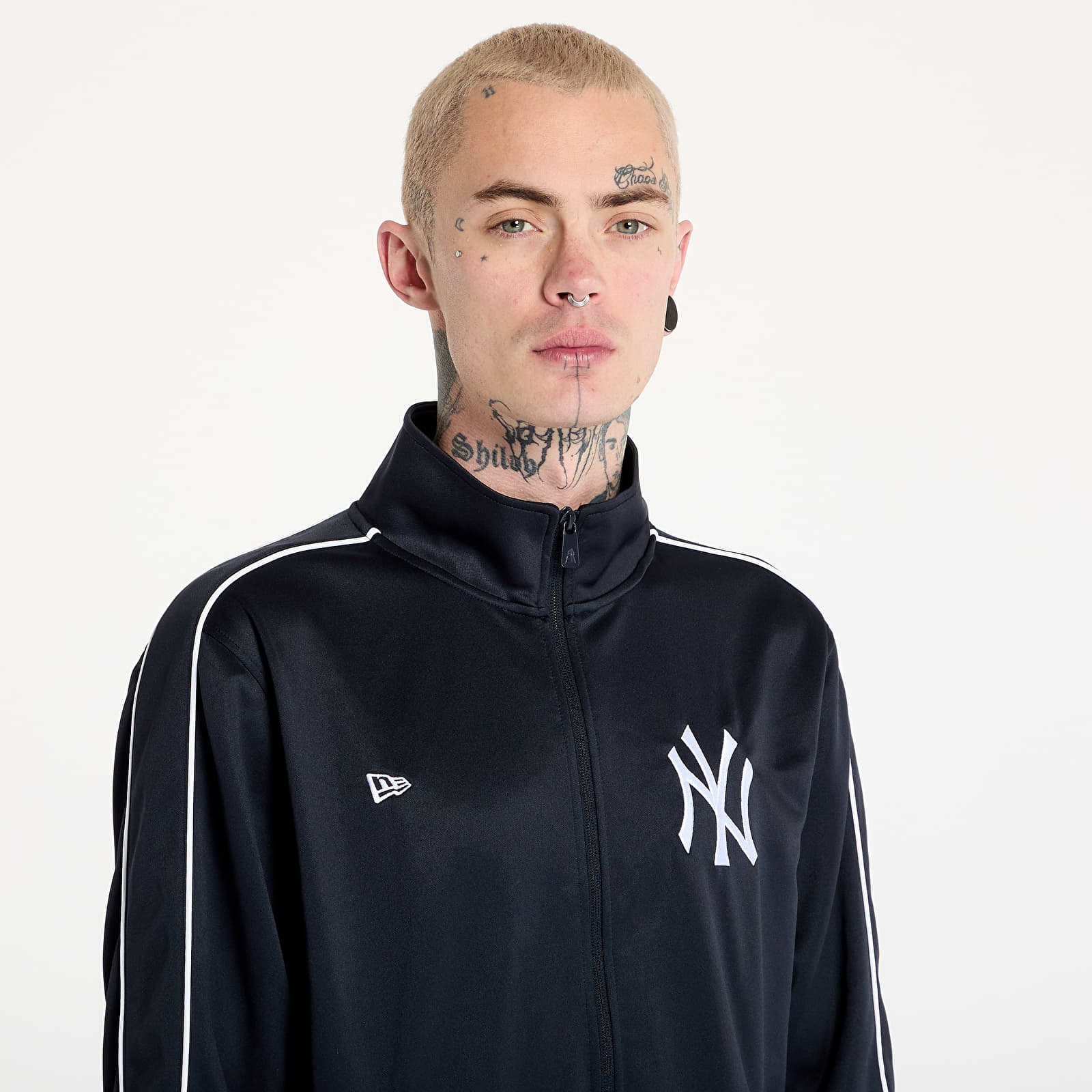 Hanorace pentru bărbați New Era MLB New York Yankees Track Top UNISEX Navy