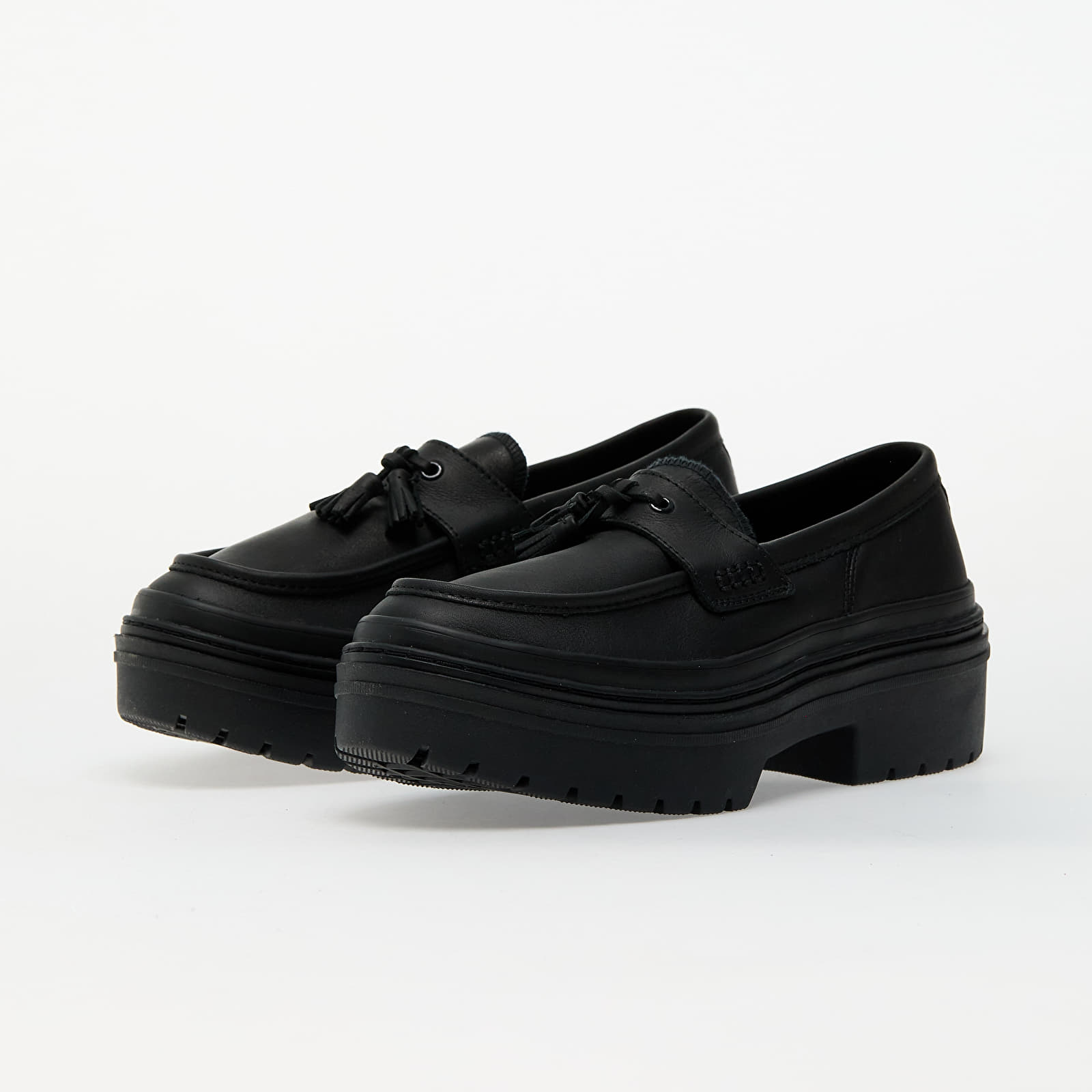 Men's sneakers and shoes Converse Chuck Taylor All Star Lggd Heel Loafer Black/ Black