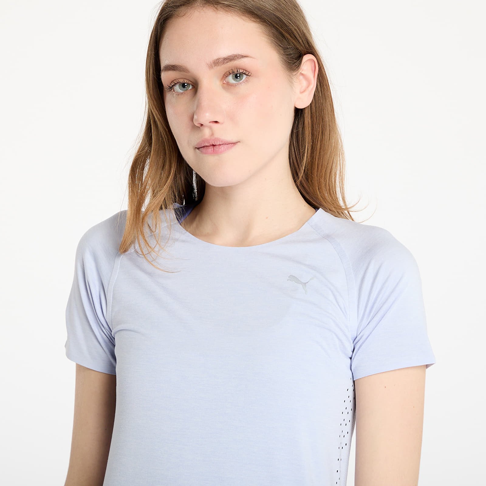 Ženske majice Puma W Run Cloudspun Tee Cool Weather Heather