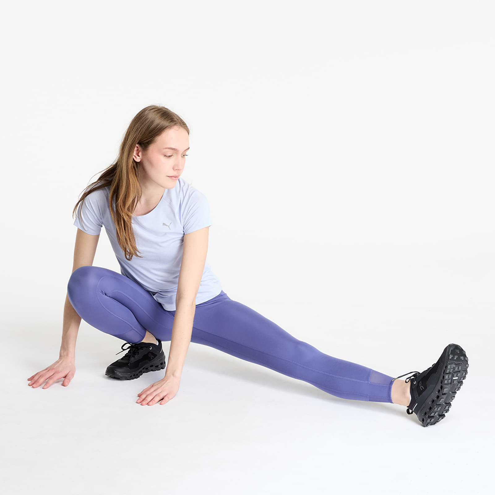 Ženske majice Puma W Run Cloudspun Tee Cool Weather Heather