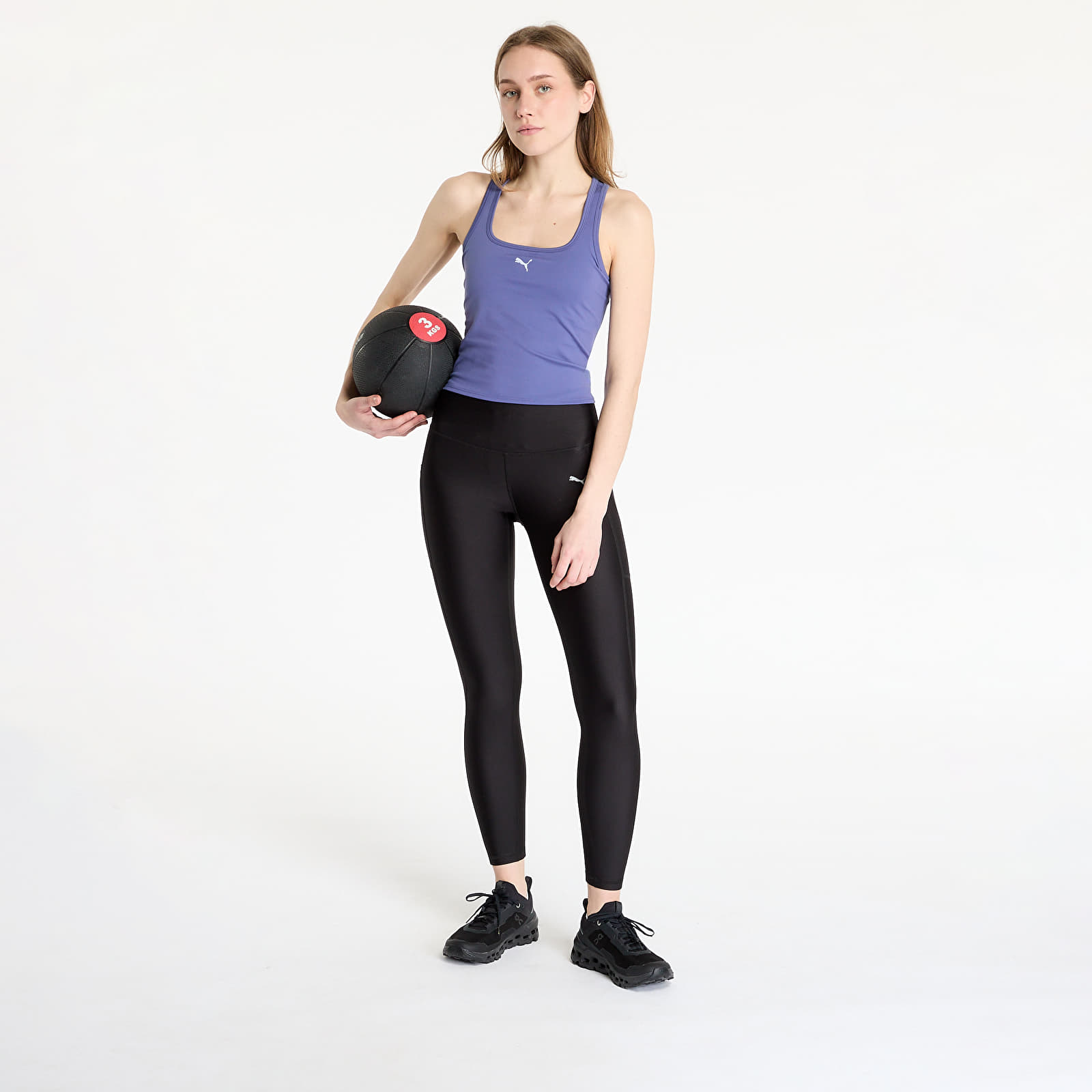 Ženske gamaše Puma W Run Velocity Tights PUMA Black